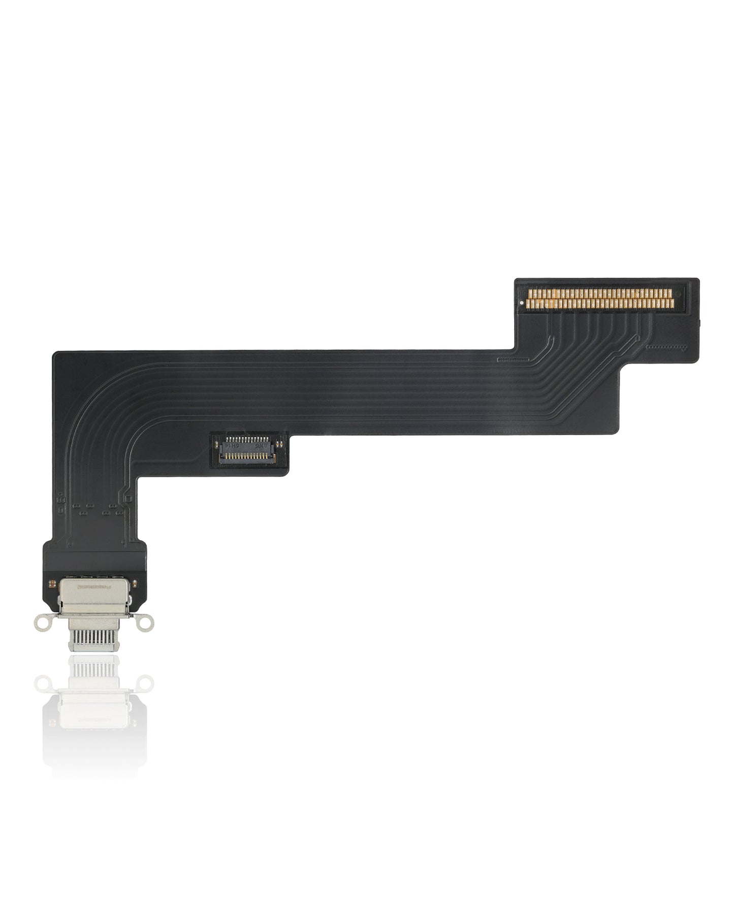 Charging Port Flex Cable For iPad Air 4 (WiFi Only) (Aftermarket Plus) (White)