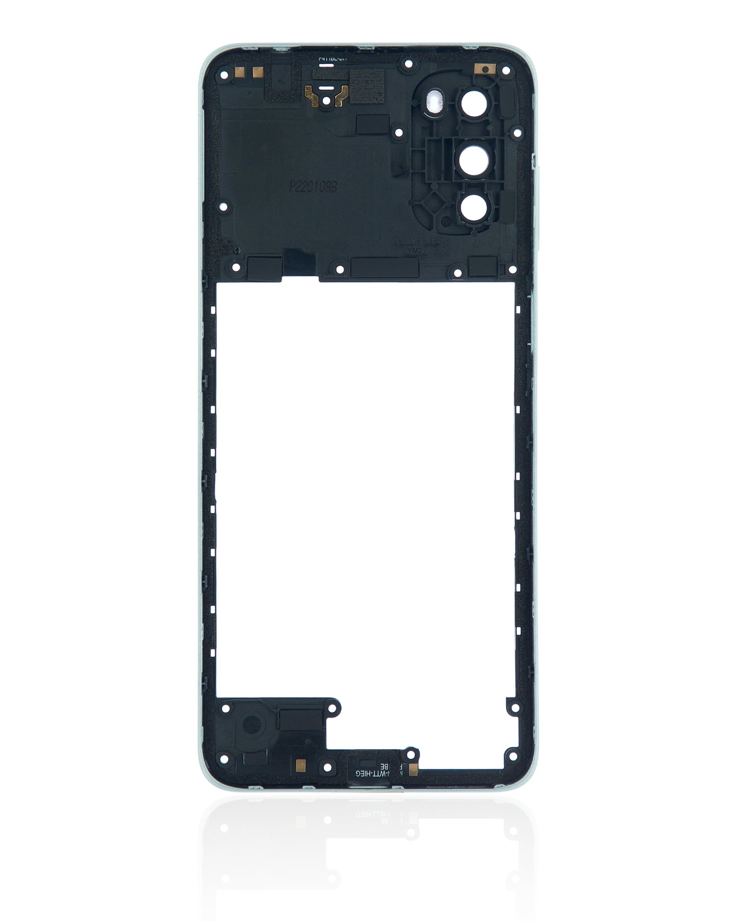 LCD Frame For Motorola Moto E32 (XT2227 / 2022) (Pearl Blue) - image 2