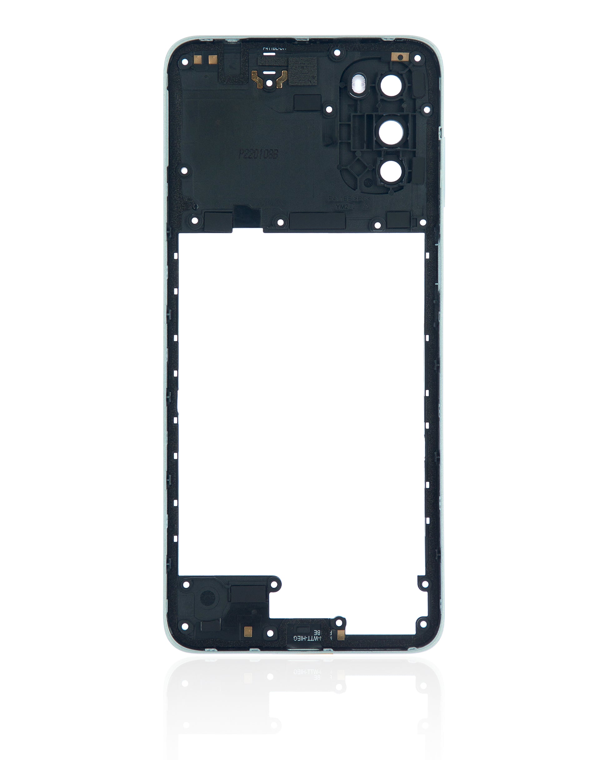 LCD Frame For Motorola Moto E32 (XT2227 / 2022) (Pearl Blue) - image 2