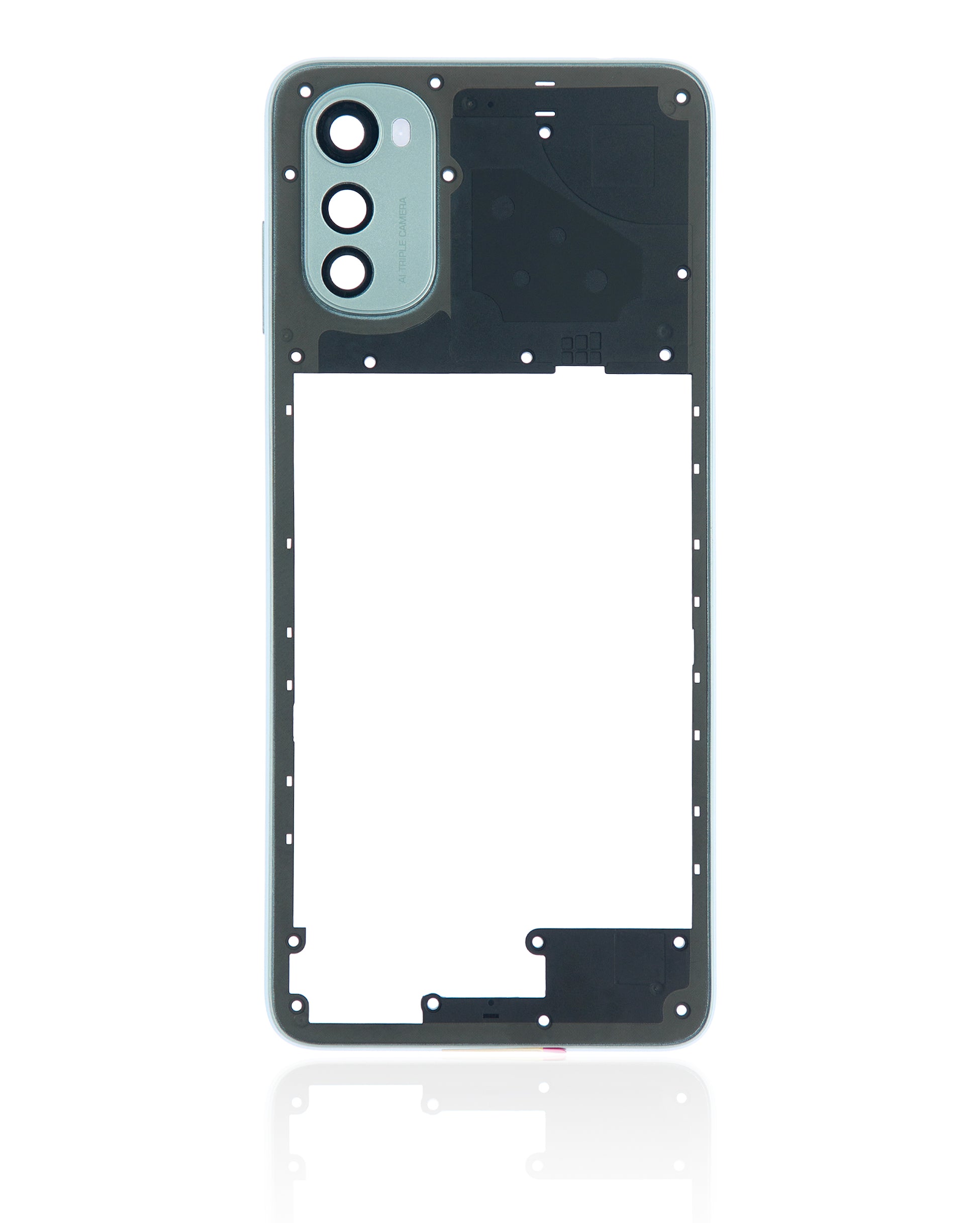 LCD Frame For Motorola Moto E32 (XT2227 / 2022) (Pearl Blue) - image 8