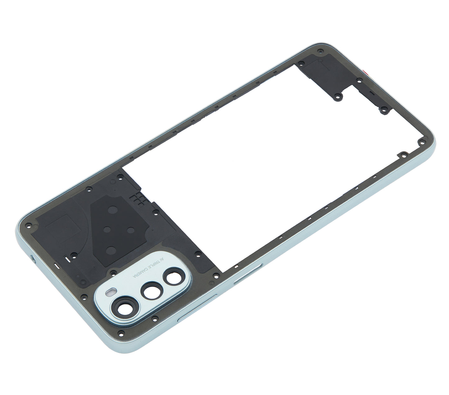 LCD Frame For Motorola Moto E32 (XT2227 / 2022) (Pearl Blue) - image 4