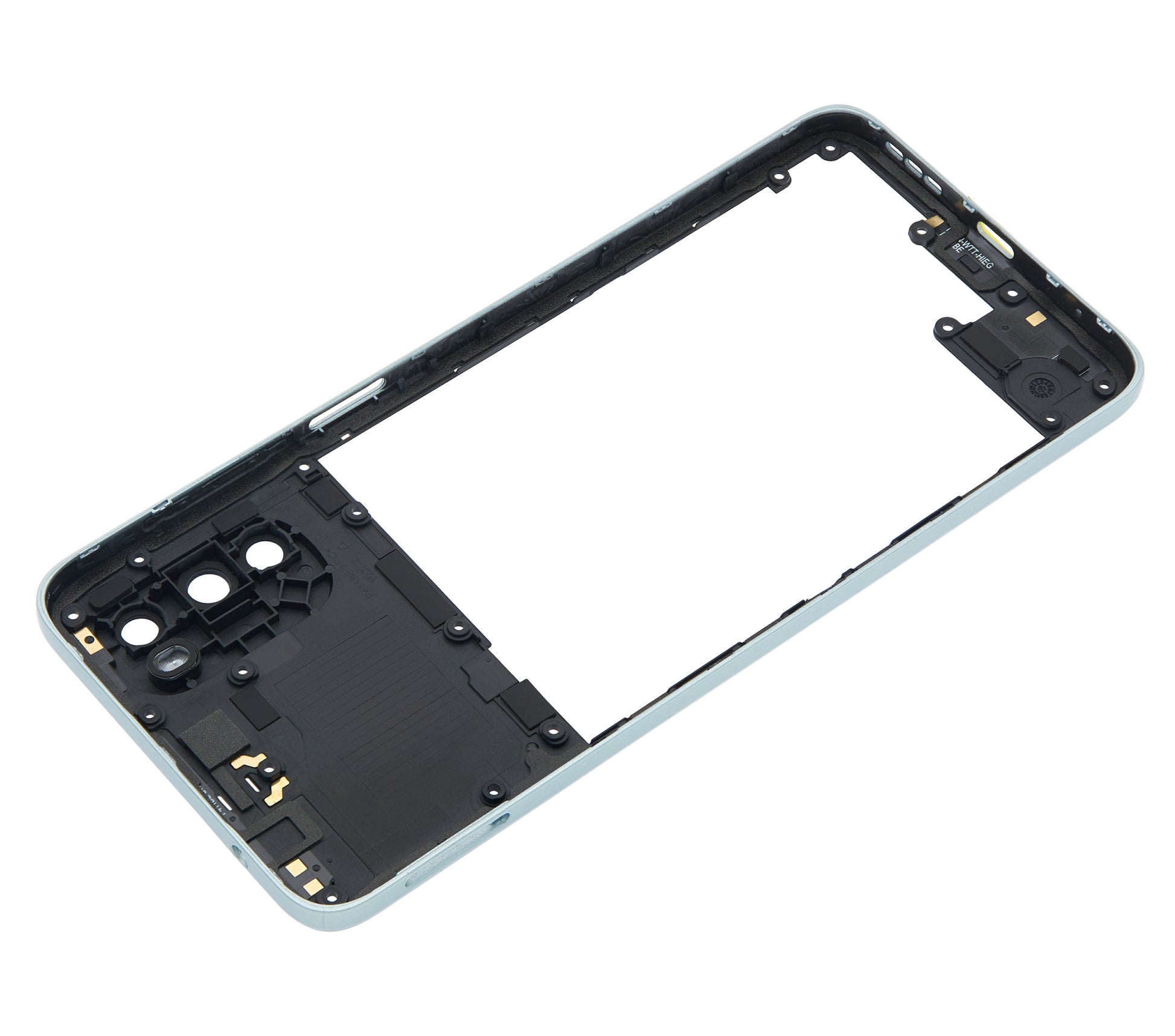 LCD Frame For Motorola Moto E32 (XT2227 / 2022) (Pearl Blue) - image 6
