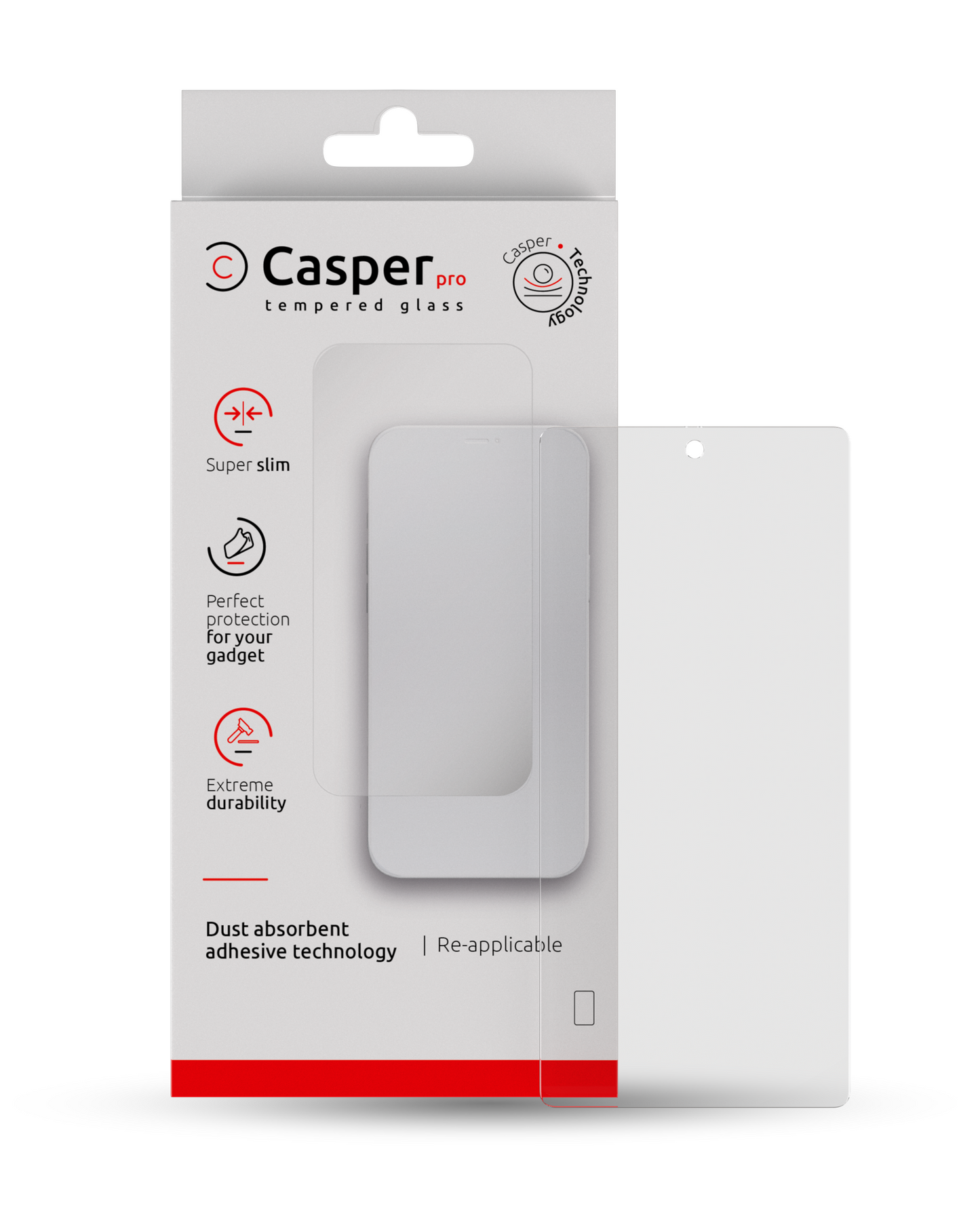 Casper Pro Tempered Glass For Samsung Galaxy Note 20 (Case Friendly) (Retail Pack)