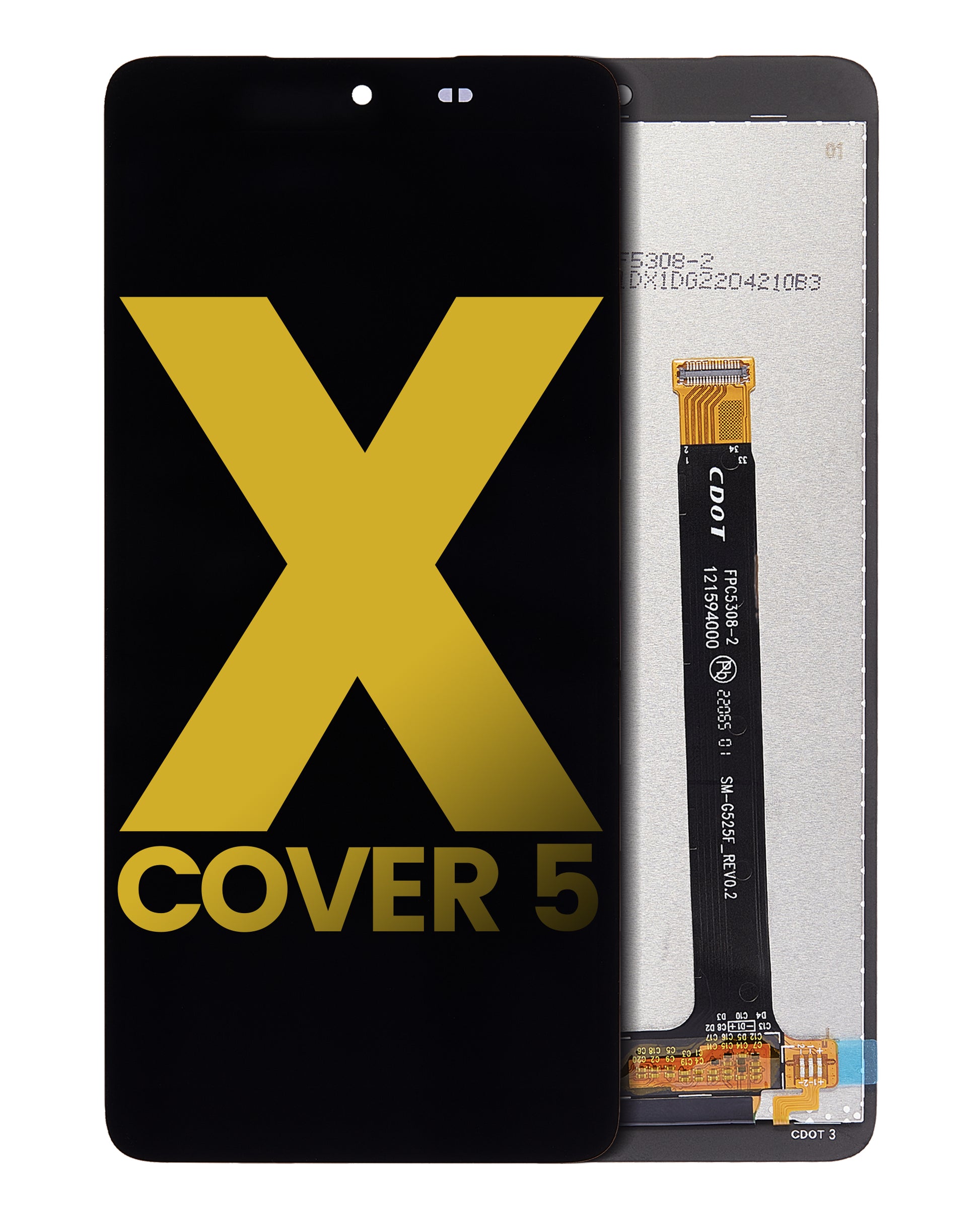 LCD Assembly Without Frame For Samsung Galaxy XCover 5 (G525) (Refurbished) (Black) Samsung Galaxy XCover replacement part product image 7