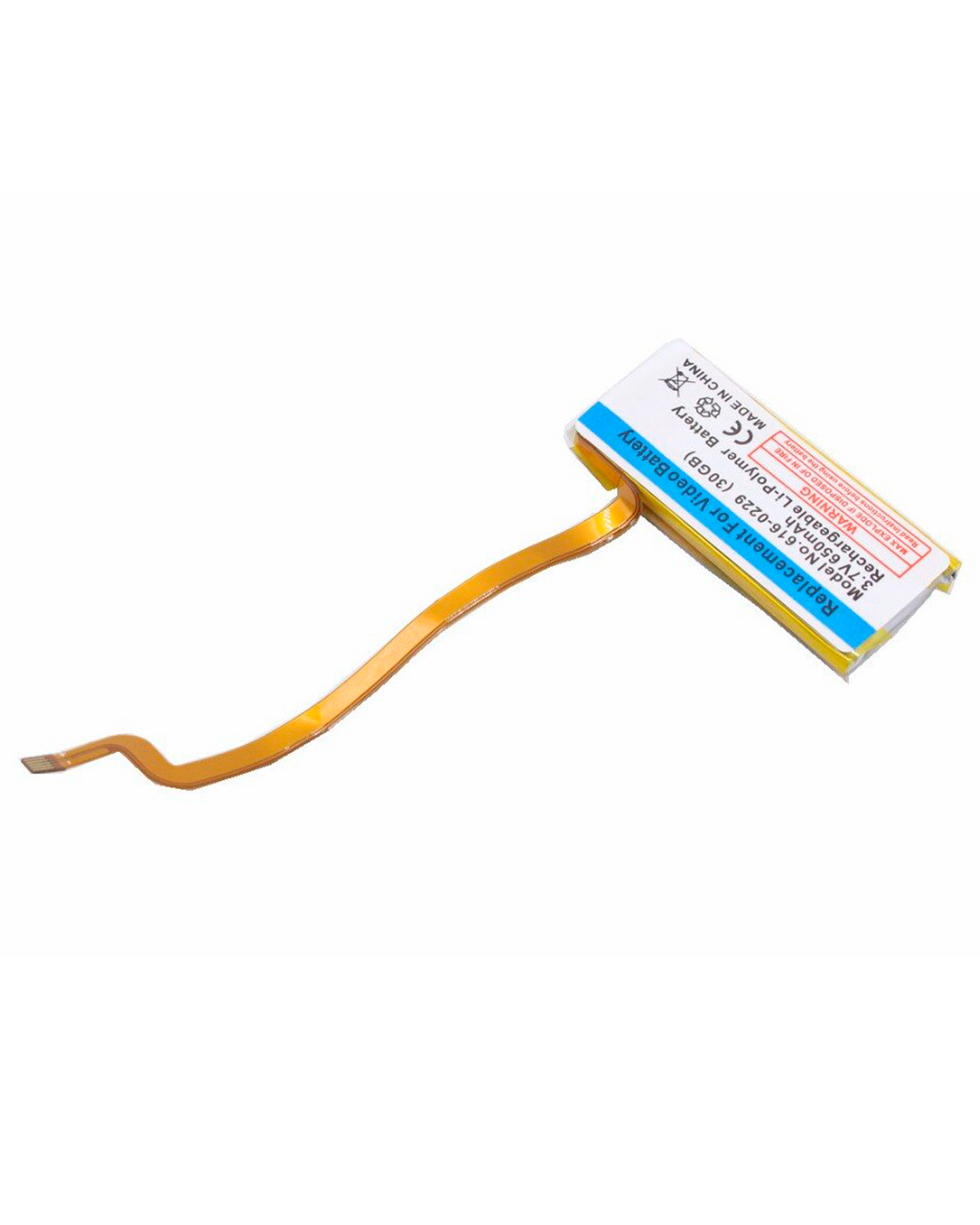 Replacement Battery For iPod Video (30GB) (580mAh)
