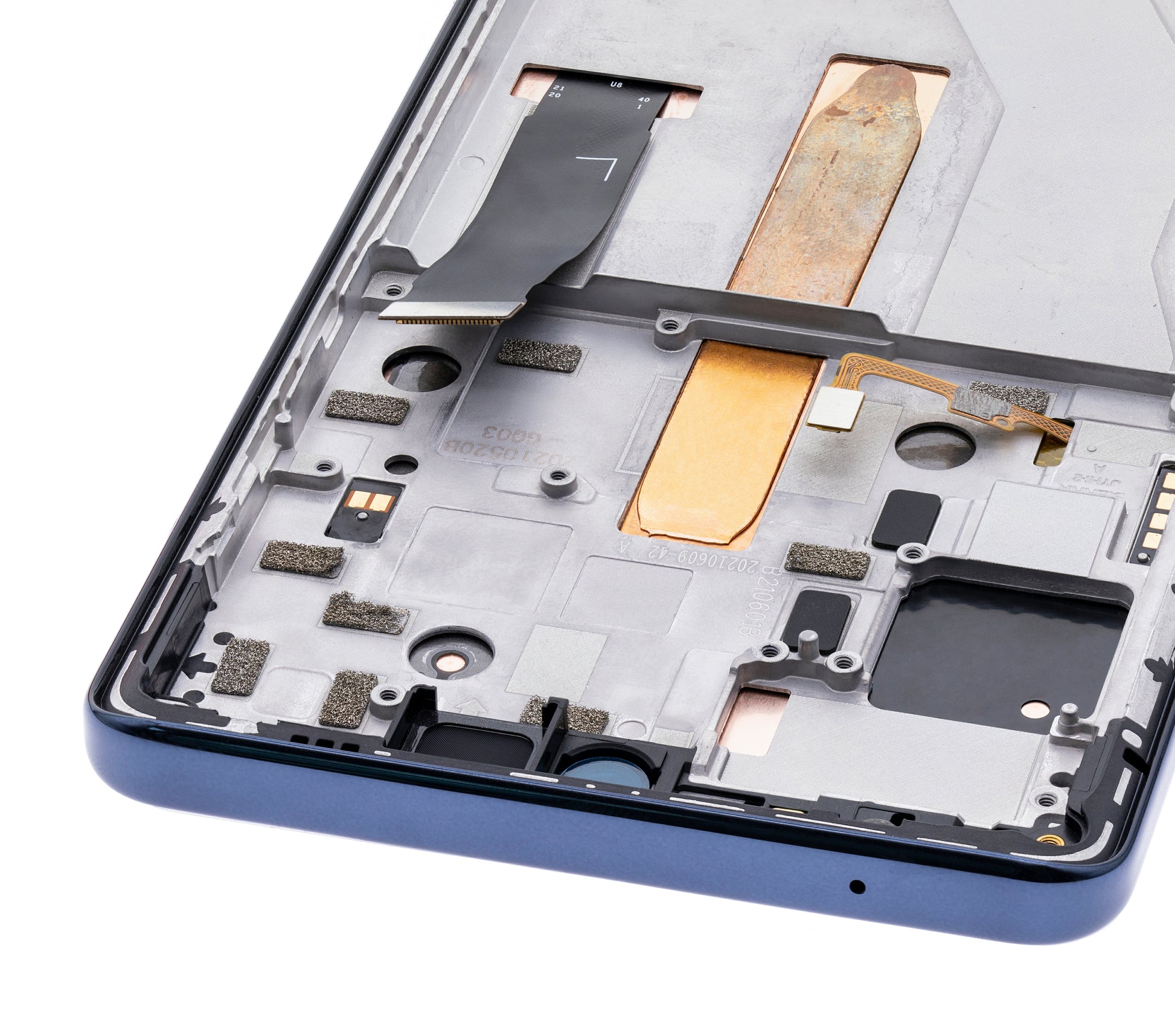 LCD Assembly With Frame For Motorola Edge 20 Pro (XT2153-1 / 2021) (Refurbished) (Midnight Blue) | SKU 109082007302 | image 3