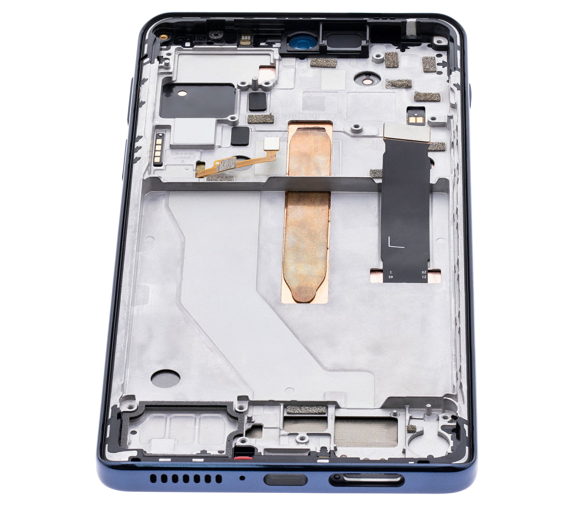 LCD Assembly With Frame For Motorola Edge 20 Pro (XT2153-1 / 2021) (Refurbished) (Midnight Blue) | SKU 109082007302 | image 4
