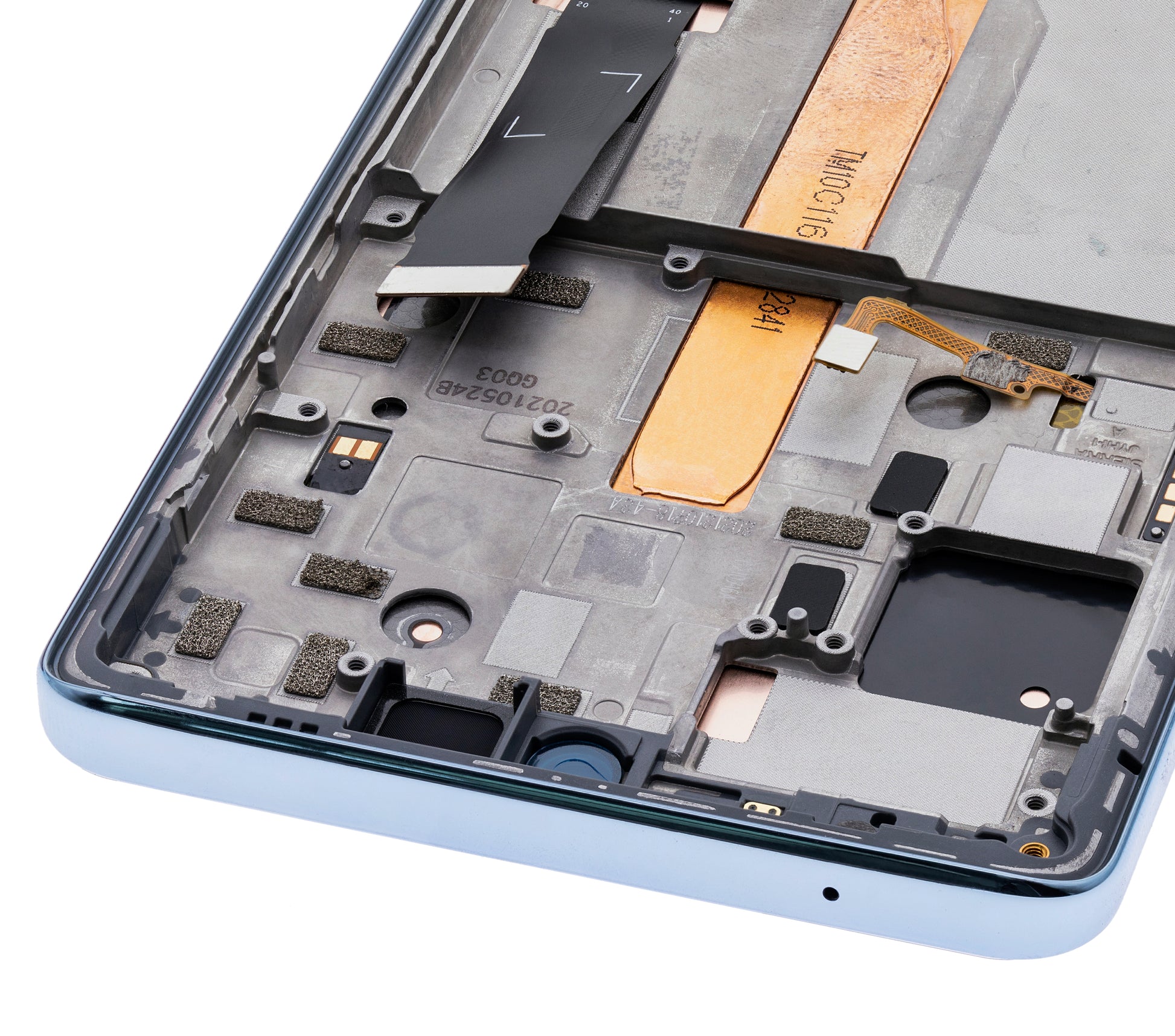 LCD Assembly With Frame For Motorola Edge 20 Pro (XT2153-1 / 2021) (Refurbished) (Iridescent Cloud) | SKU 109082007303 | image 3