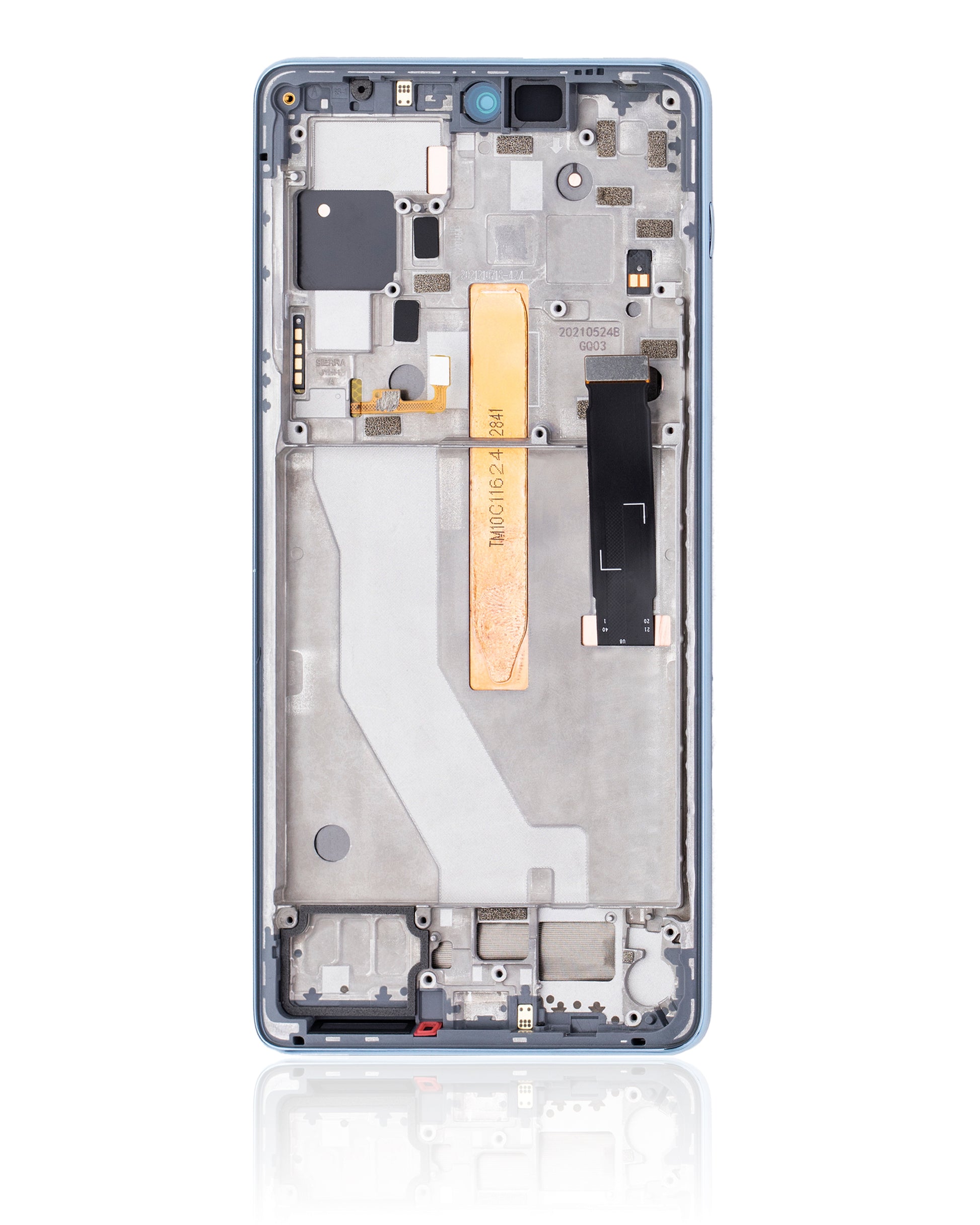 LCD Assembly With Frame For Motorola Edge 20 Pro (XT2153-1 / 2021) (Refurbished) (Iridescent Cloud) | SKU 109082007303 | image 6