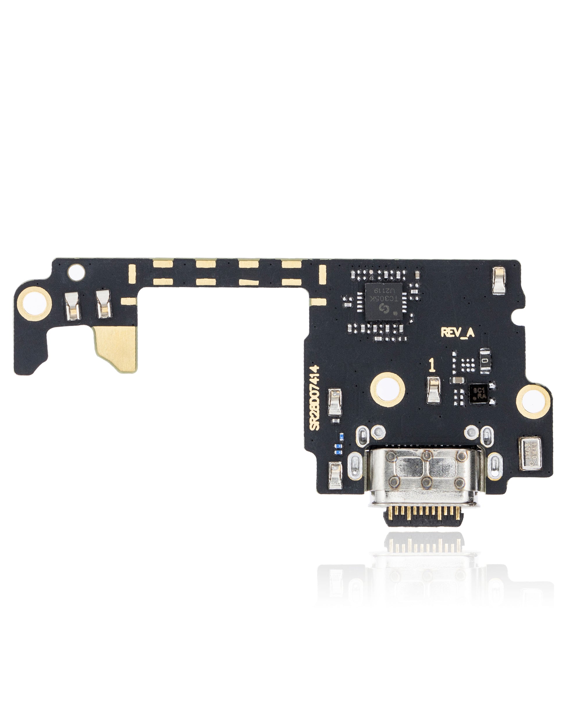 Charging Port Board For Motorola Edge 20 Pro (XT2153-1 / 2021) / Edge S Pro (Aftermarket Plus) | SKU 109082007320 | image 2