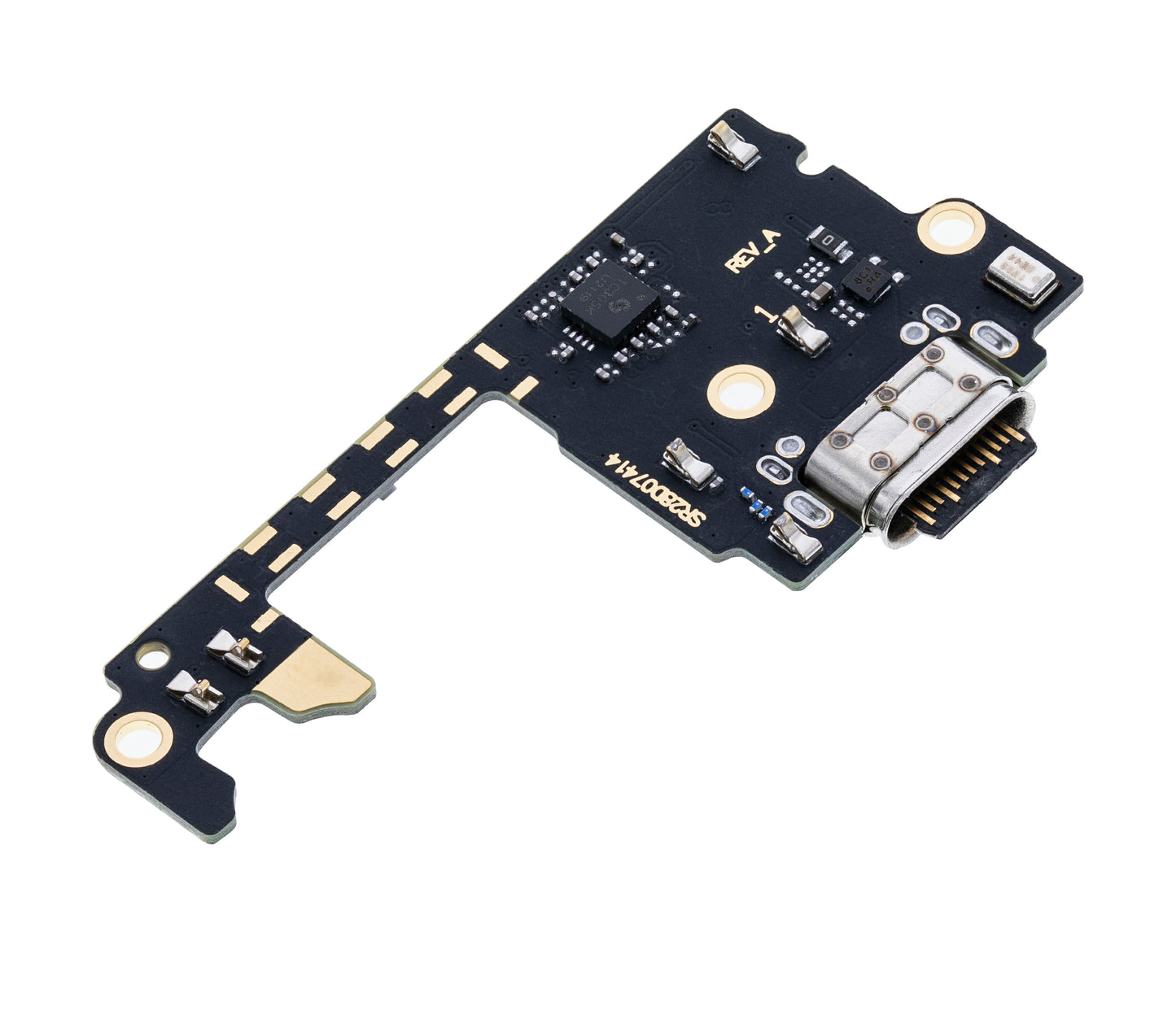 Charging Port Board For Motorola Edge 20 Pro (XT2153-1 / 2021) / Edge S Pro (Aftermarket Plus) | SKU 109082007320 | image 4