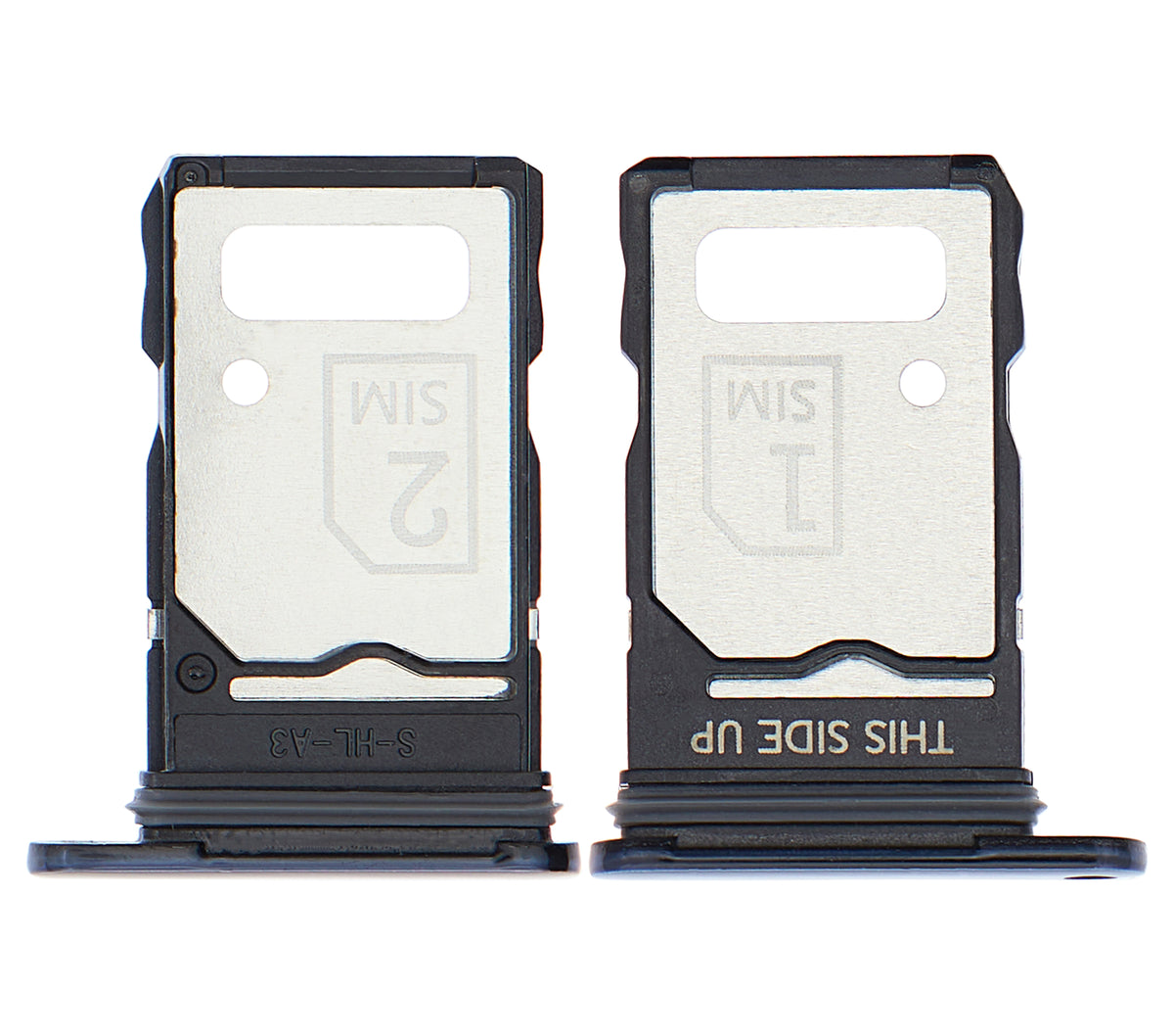 Dual Sim Card Tray For Motorola Edge 20 Pro (XT2153-1 / 2021) (Midnight Blue) | SKU 109082007323 | image 2