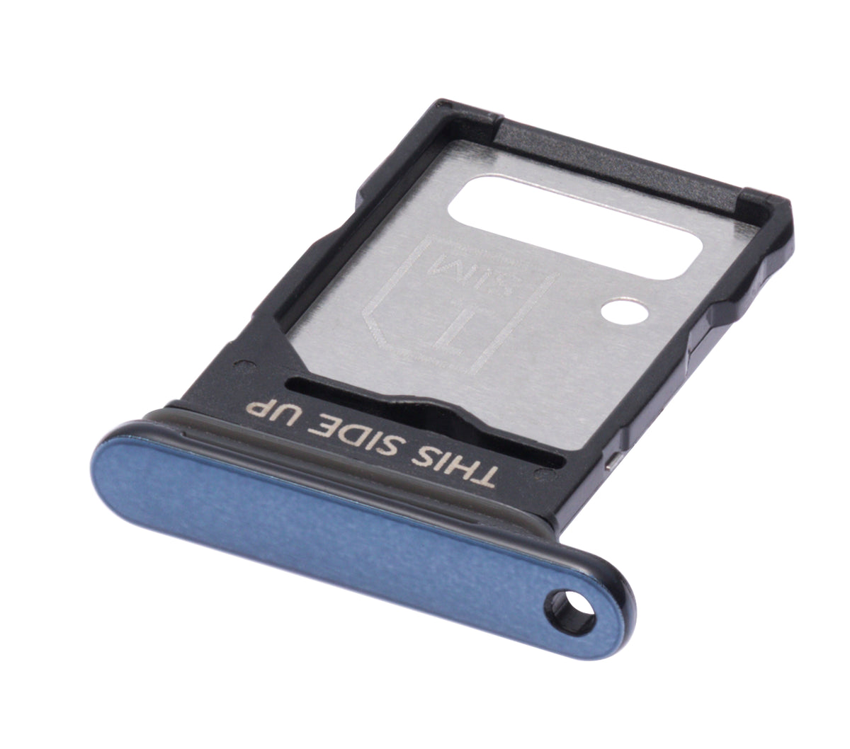Dual Sim Card Tray For Motorola Edge 20 Pro (XT2153-1 / 2021) (Midnight Blue) | SKU 109082007323 | image 4