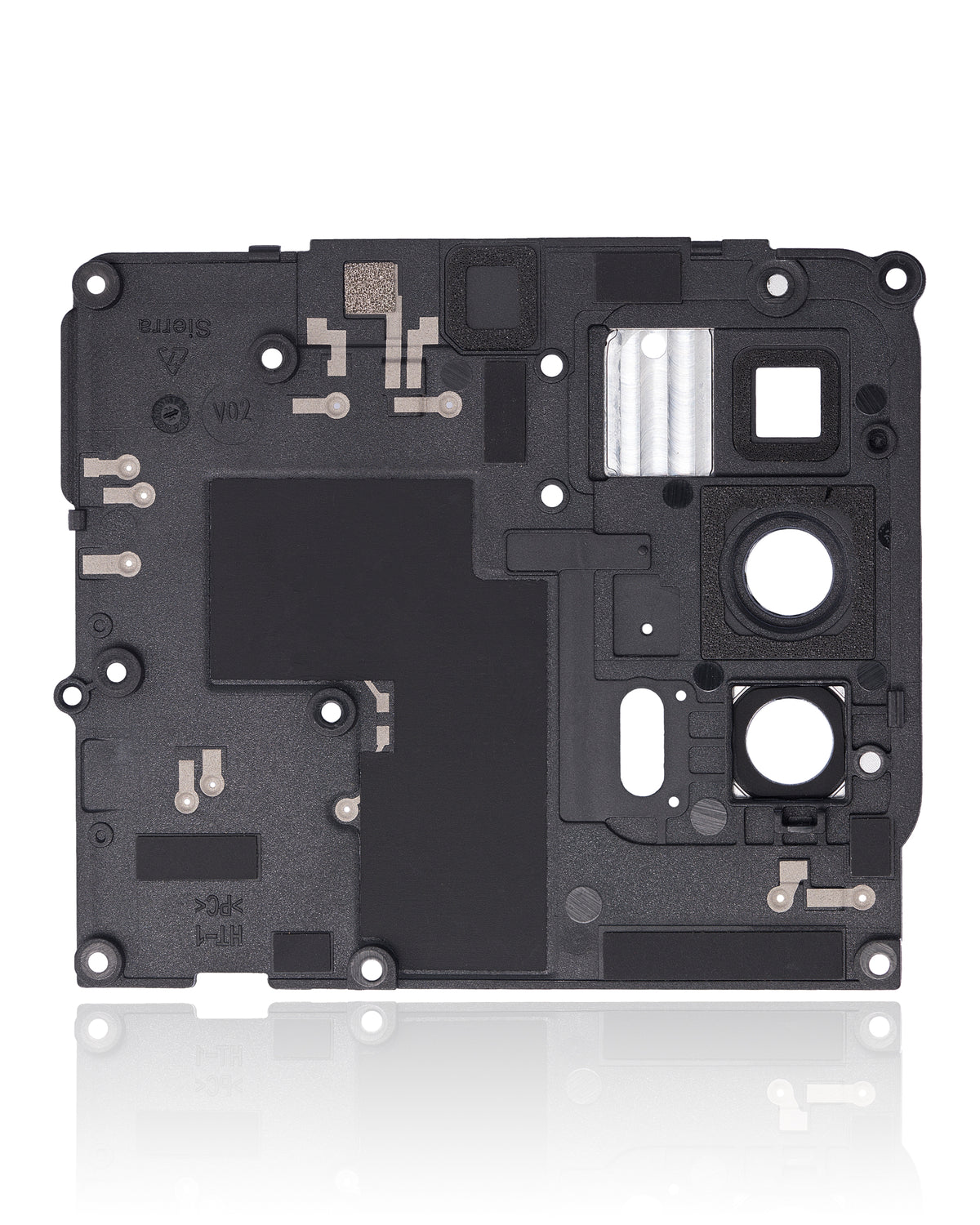Motherboard Protective Cover For Motorola Edge 20 Pro (XT2153-1 / 2021) (Blue Vegan Leather) | SKU 109082007326 | image 3