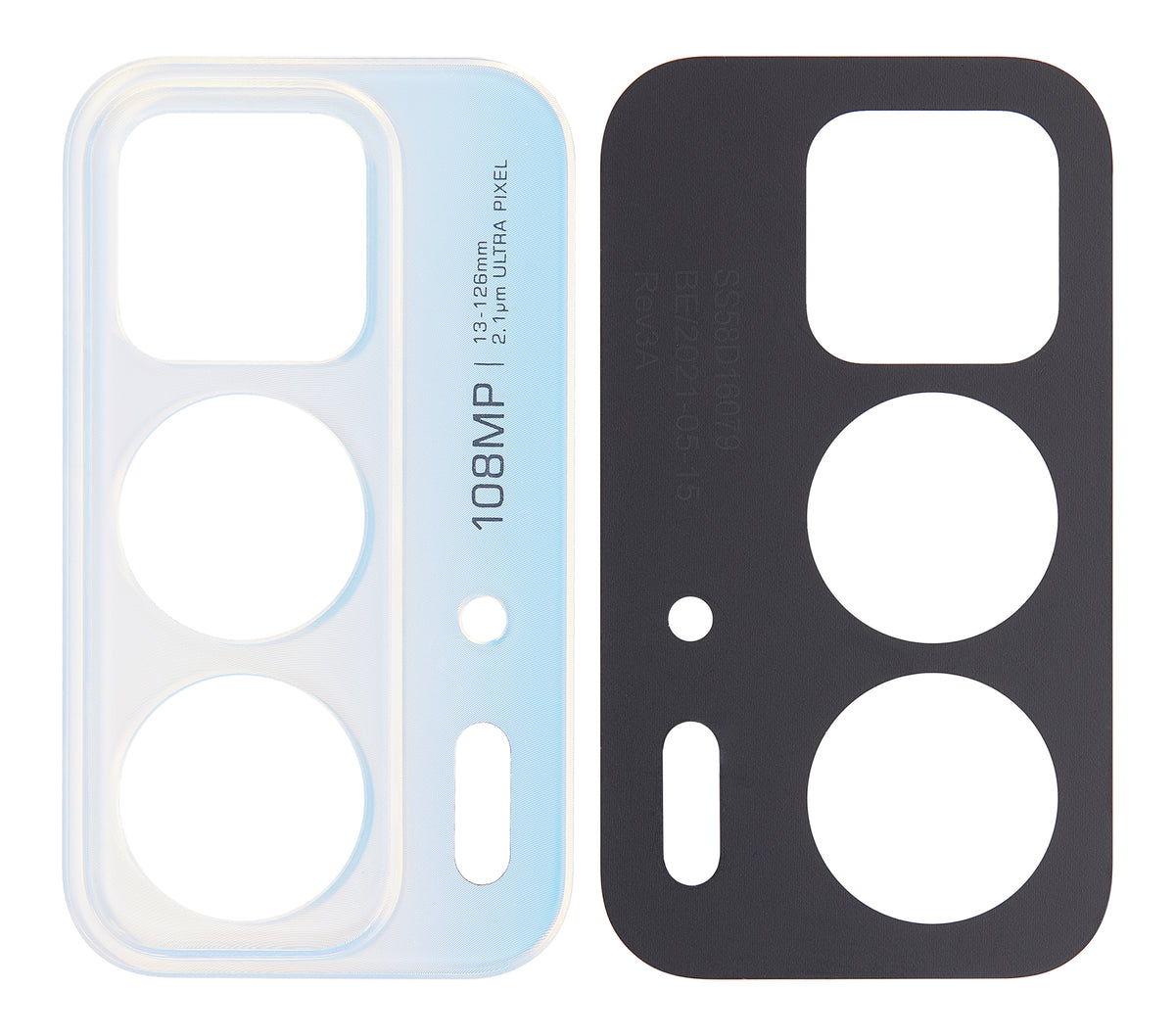 Back Camera Lens Bracket Motorola Edge 20 Pro (XT2153-1 / 2021) (Iridescent Cloud) | SKU 109082007341 | image 2