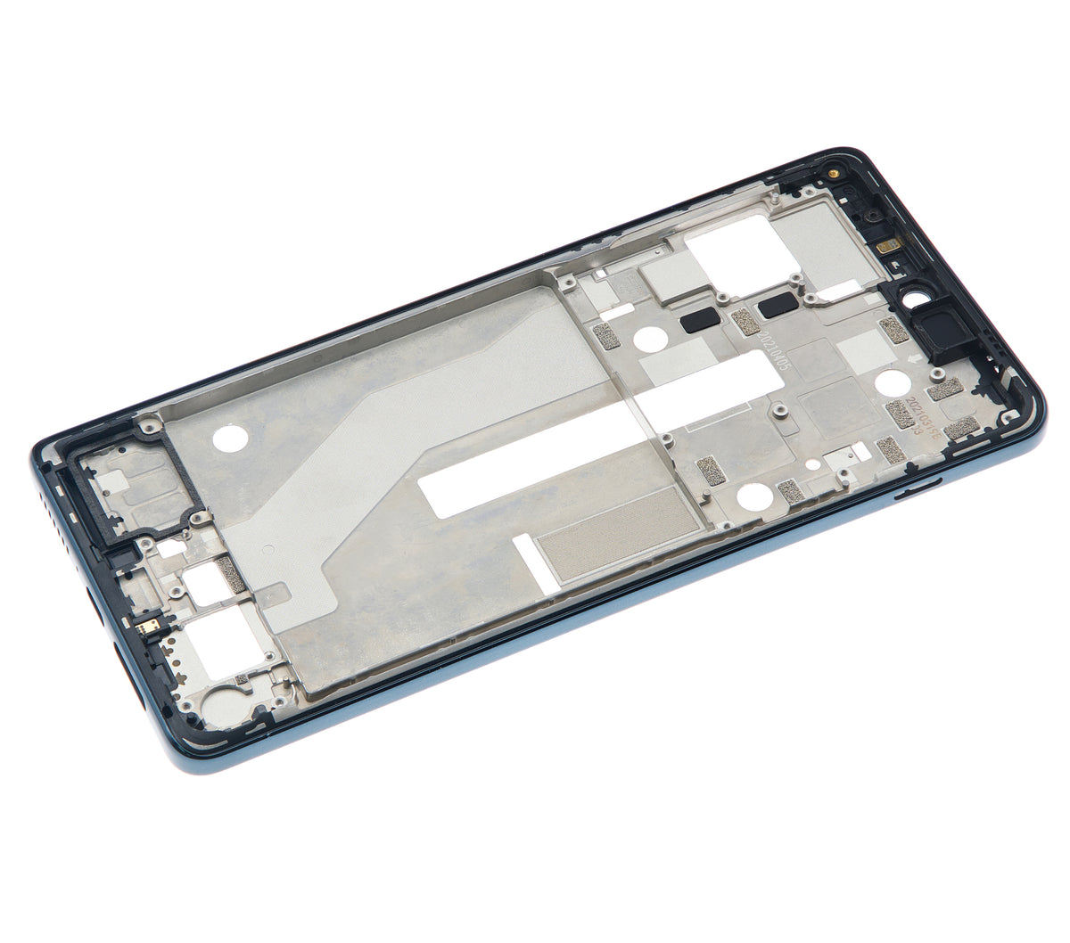 Mid-Frame Housing For Motorola Edge 20 Pro (XT2153-1 / 2021) (Midnight Blue) | SKU 109082007349 | image 2