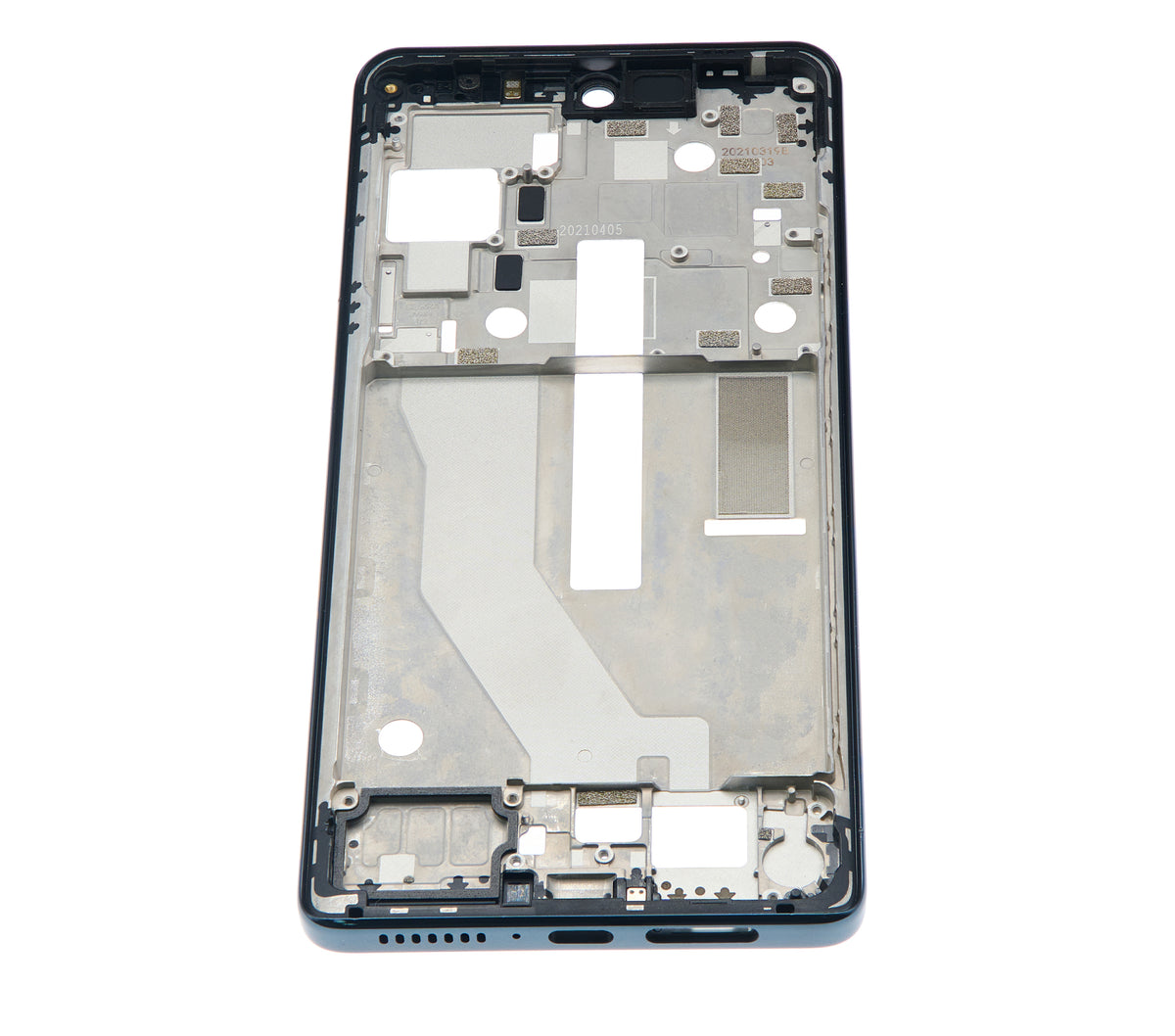 Mid-Frame Housing For Motorola Edge 20 Pro (XT2153-1 / 2021) (Midnight Blue) | SKU 109082007349 | image 3