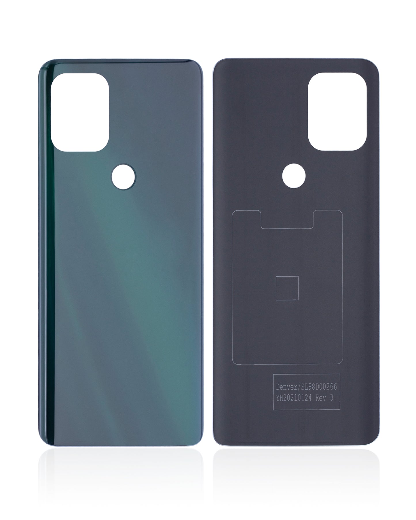 Back cover Glass For Motorola Moto G Stylus 5G (XT2131 / 2021) (Cosmic Emerald) replacement part for compatible Motorola phone, SKU 109082007421, product image 2