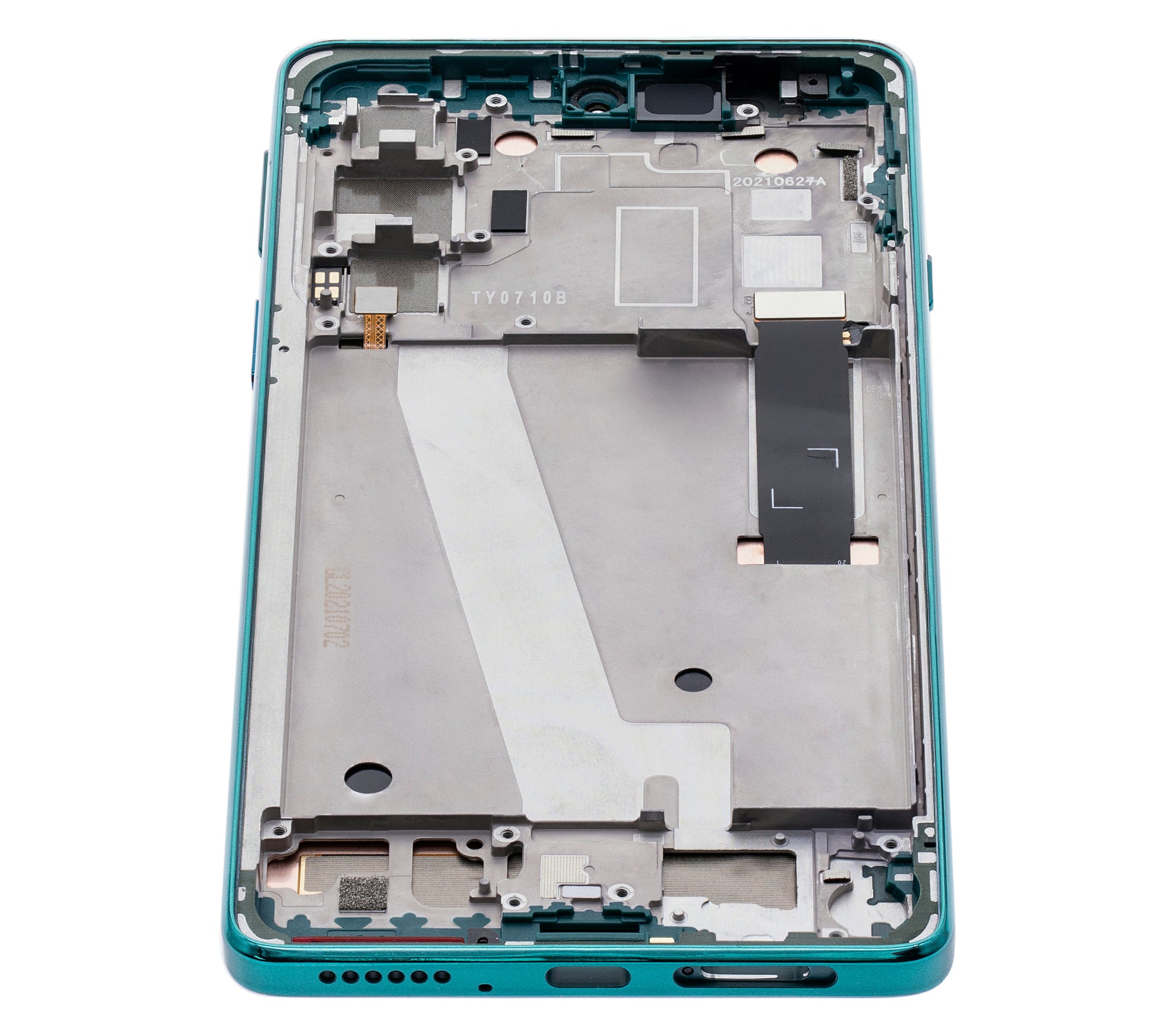 LCD Assembly With Frame For Motorola Edge 20 (XT2143 / 2021) (Refurbished) (Frosted Emerald) | SKU 109082007501 | image 4