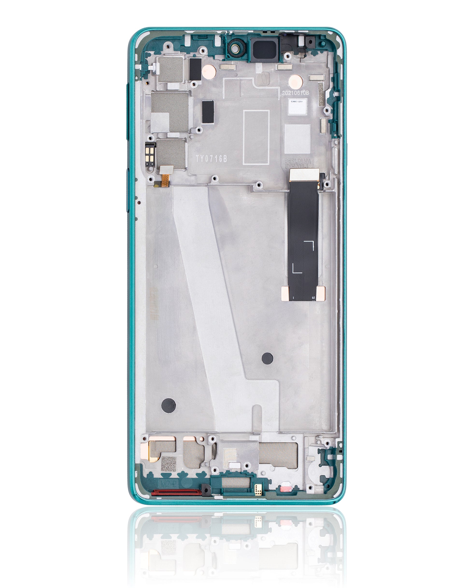 LCD Assembly With Frame For Motorola Edge 20 (XT2143 / 2021) (Refurbished) (Frosted Emerald) | SKU 109082007501 | image 6