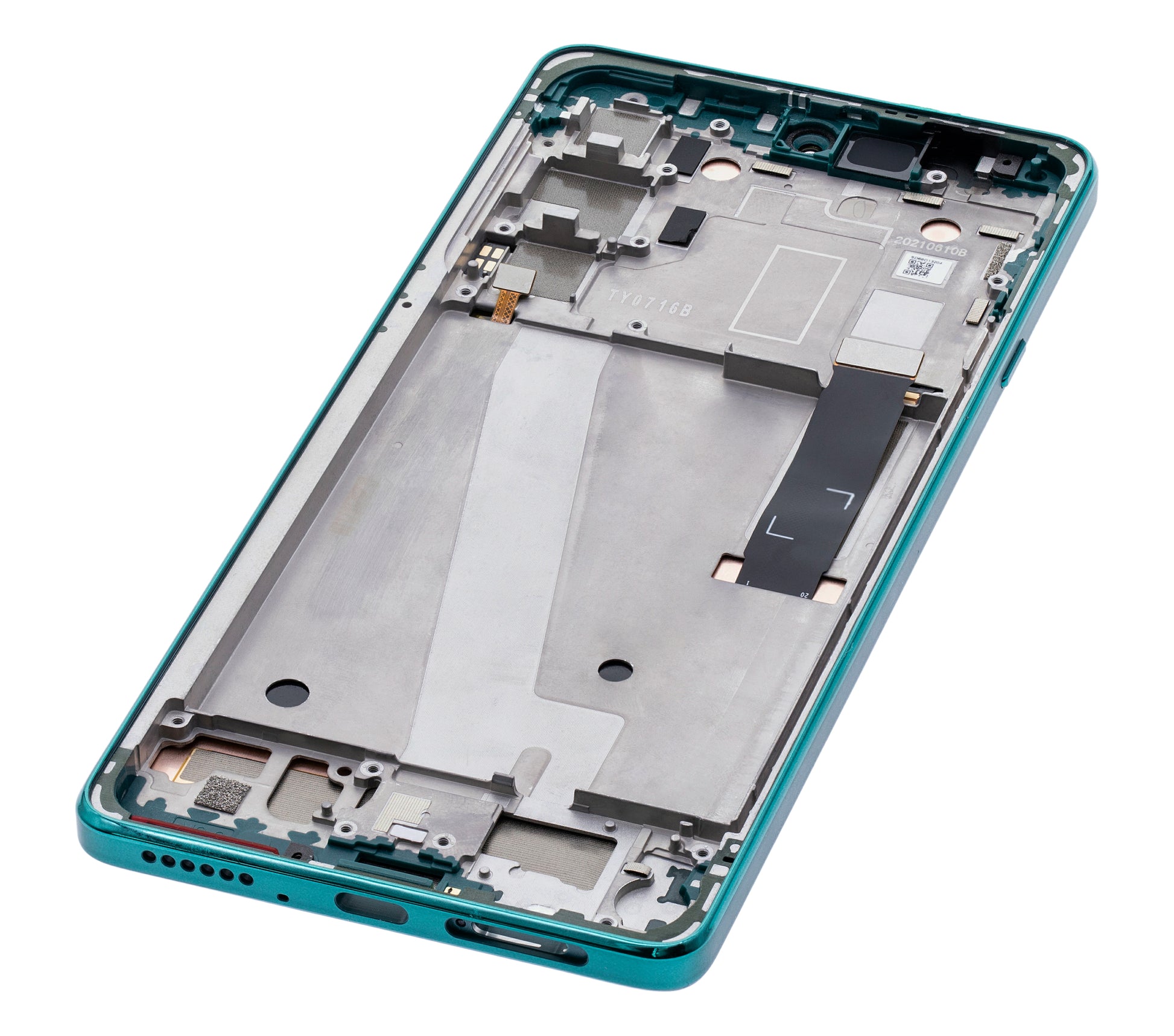 LCD Assembly With Frame For Motorola Edge 20 (XT2143 / 2021) (Refurbished) (Frosted Emerald) | SKU 109082007501 | image 12