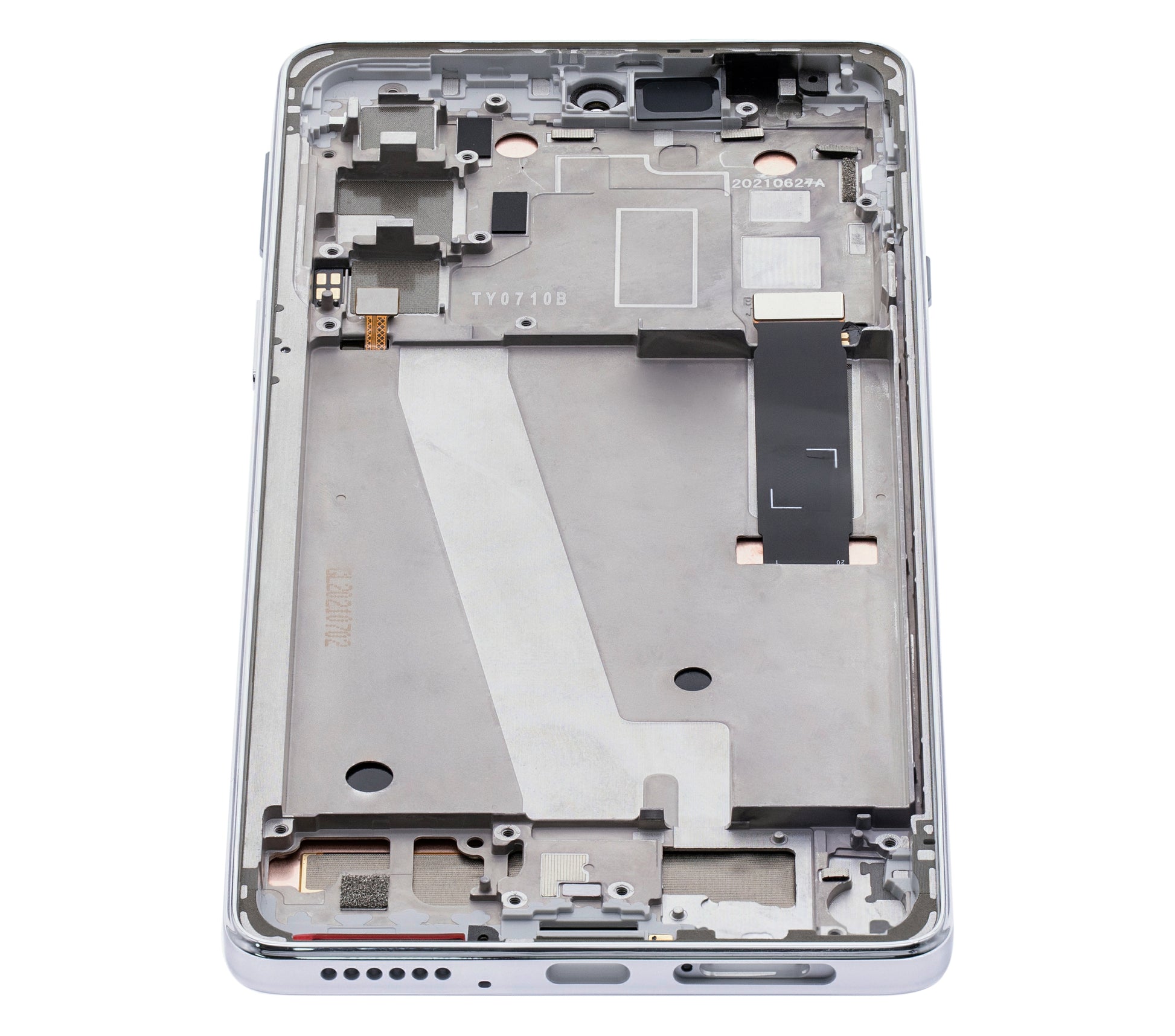 LCD Assembly With Frame For Motorola Edge 20 (XT2143 / 2021) (Refurbished) (Frosted White) | SKU 109082007502 | image 4