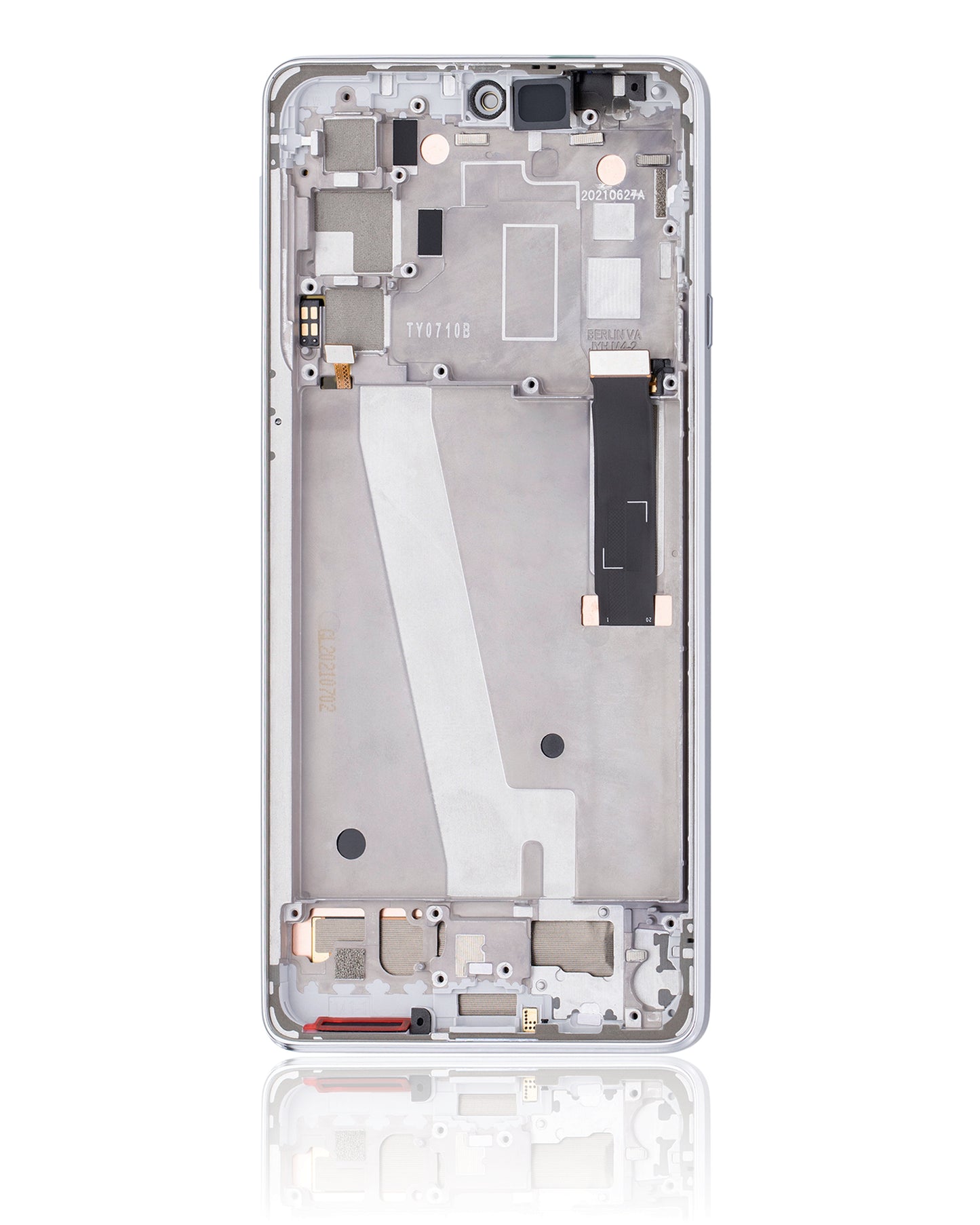 LCD Assembly With Frame For Motorola Edge 20 (XT2143 / 2021) (Refurbished) (Frosted White) | SKU 109082007502 | image 6
