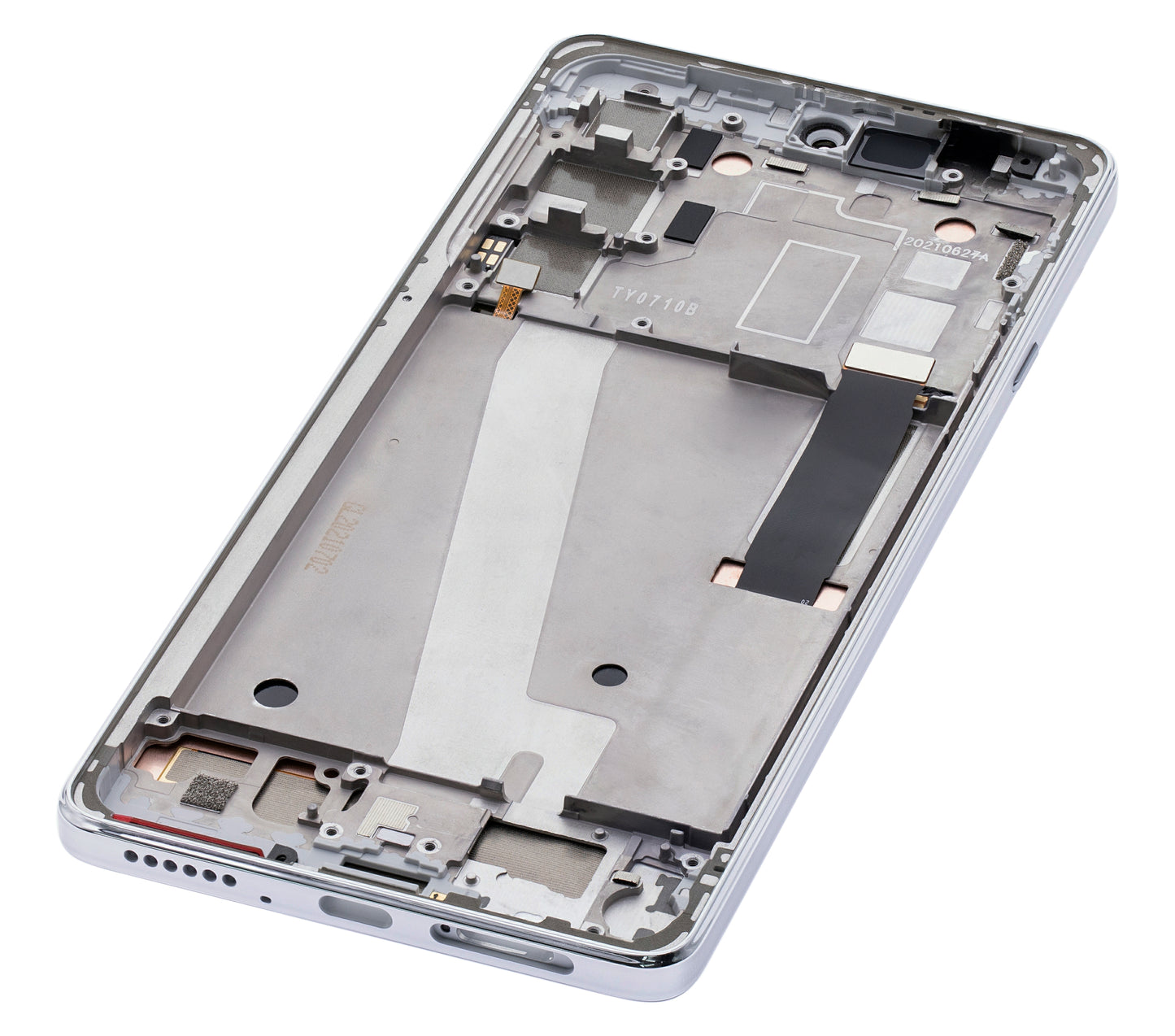 LCD Assembly With Frame For Motorola Edge 20 (XT2143 / 2021) (Refurbished) (Frosted White) | SKU 109082007502 | image 12