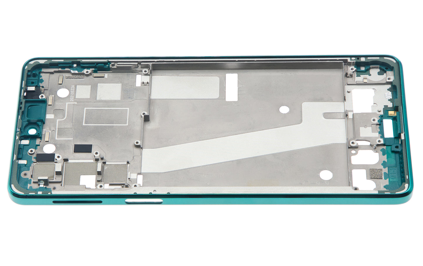 Mid-Frame Housing For Motorola Edge 20 (XT2143 / 2021) (Frosted Emerald) | SKU 109082007525 | image 5