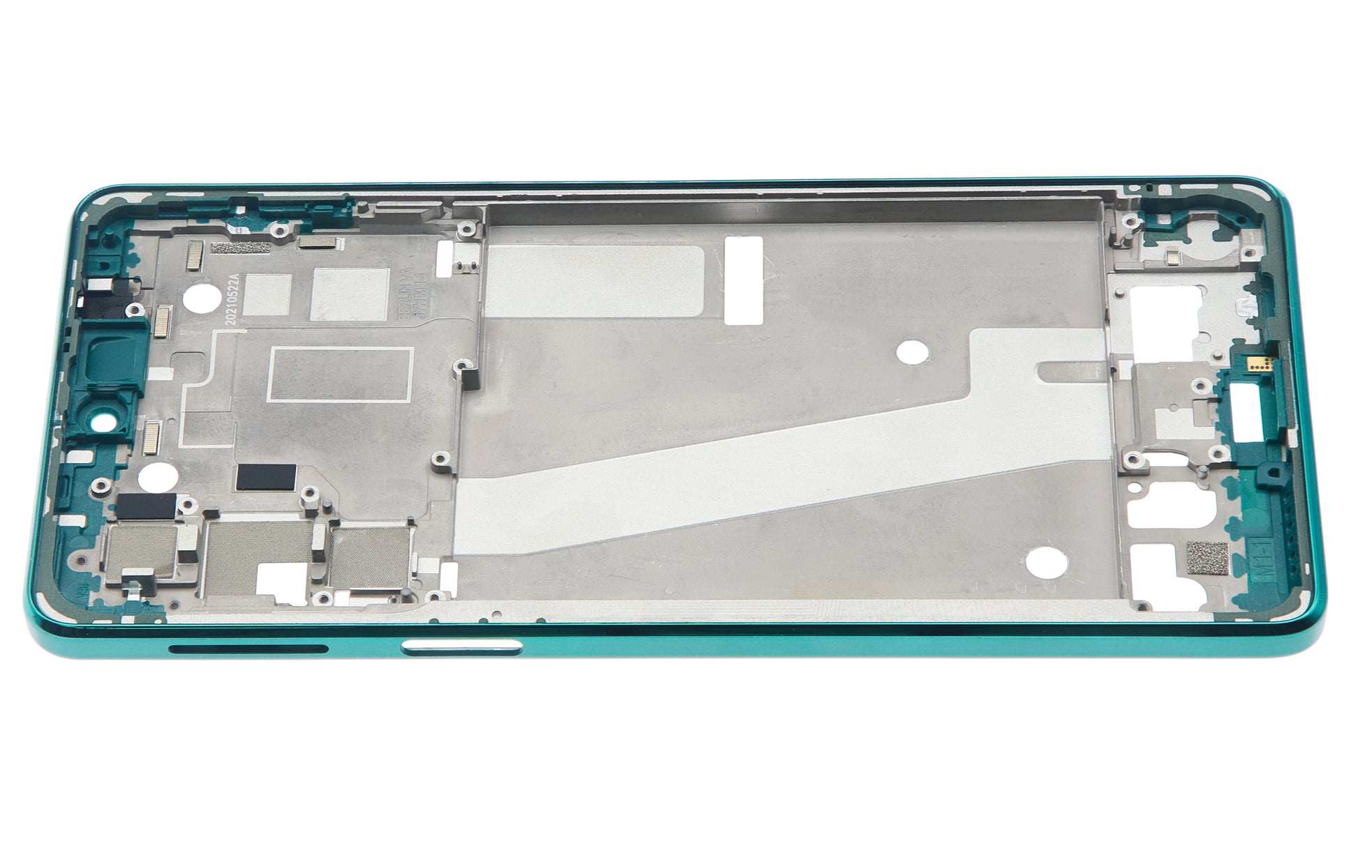 Mid-Frame Housing For Motorola Edge 20 (XT2143 / 2021) (Frosted Emerald) | SKU 109082007525 | image 5