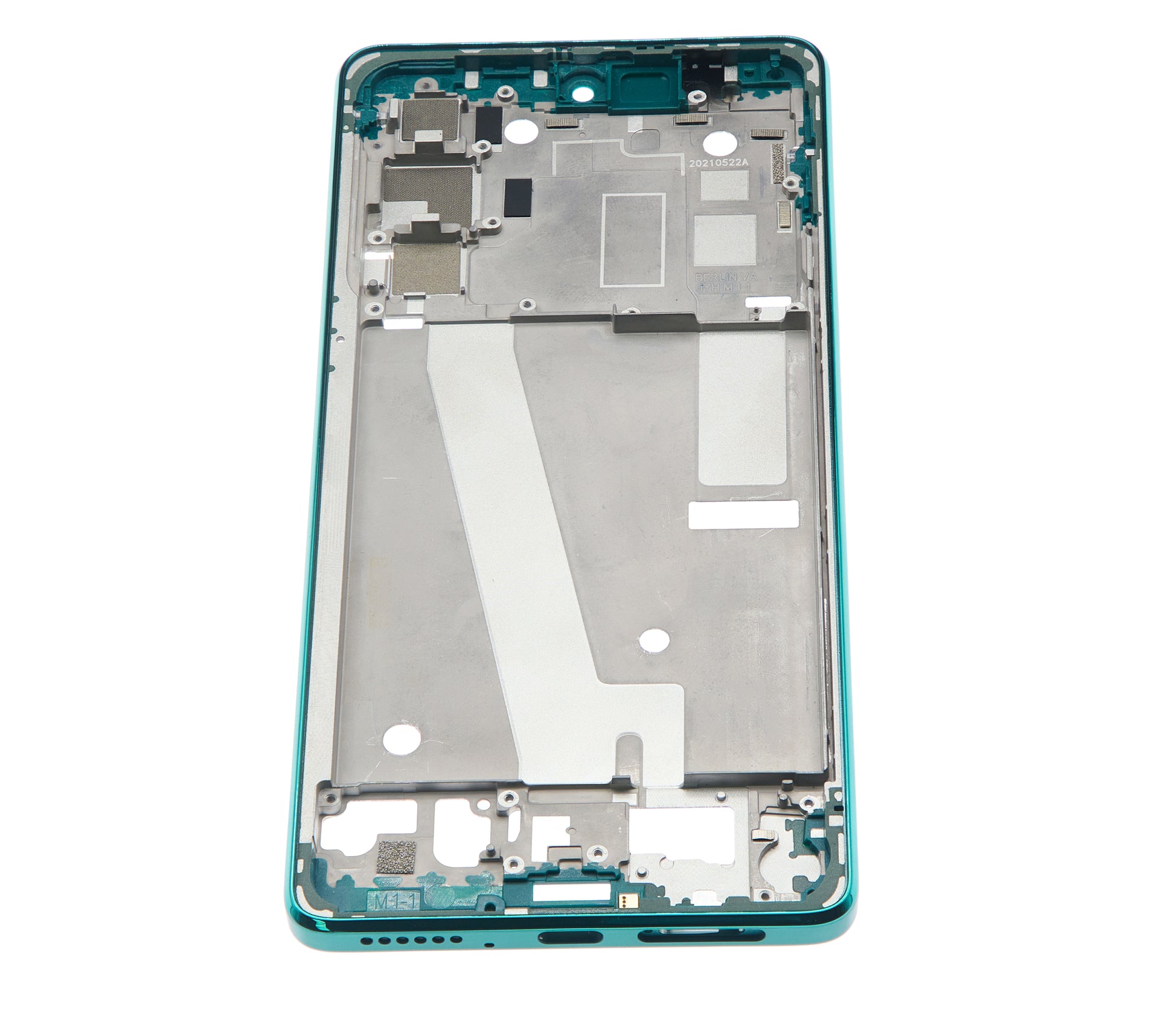 Mid-Frame Housing For Motorola Edge 20 (XT2143 / 2021) (Frosted Emerald) | SKU 109082007525 | image 3