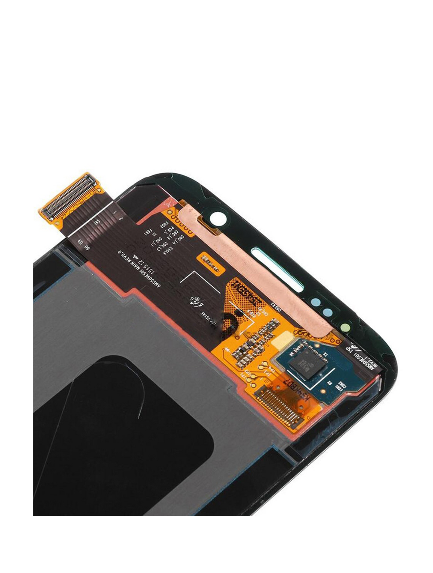 OLED Assembly Without Frame For Samsung Galaxy S6 (Refurbished) (Blue Topaz)