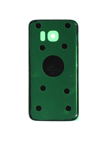 Back Cover Glass With Camera Lens For Samsung Galaxy S7 Edge (No Logo) (Aftermarket Plus) (Coral Blue)