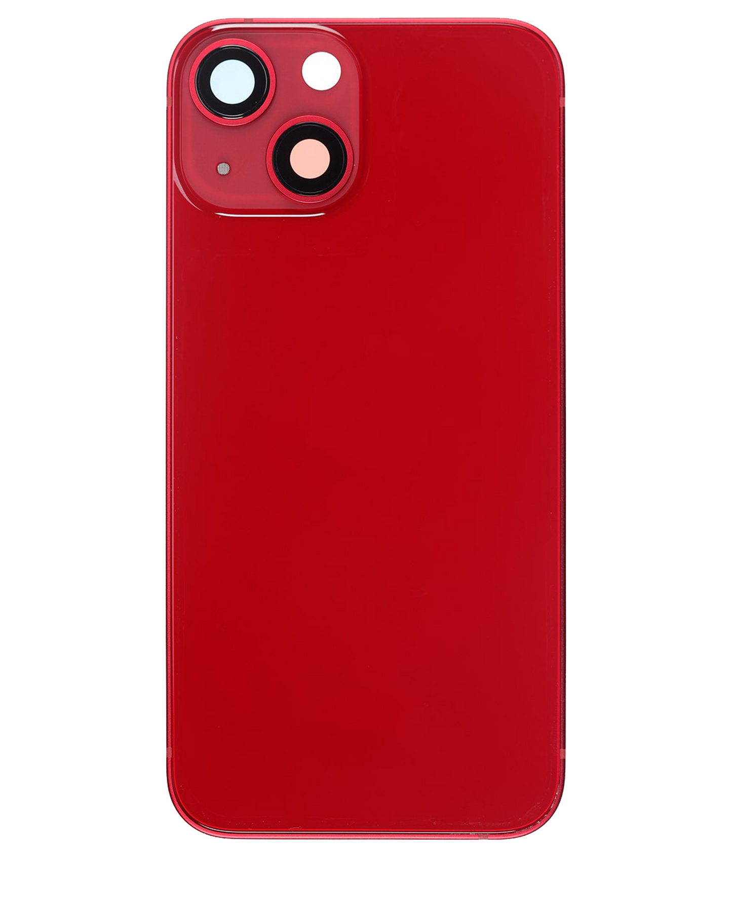 Back Housing W/ Small Parts For iPhone 13 Mini (EU / Global Version) (Used OEM Pull: Grade A) (Red)