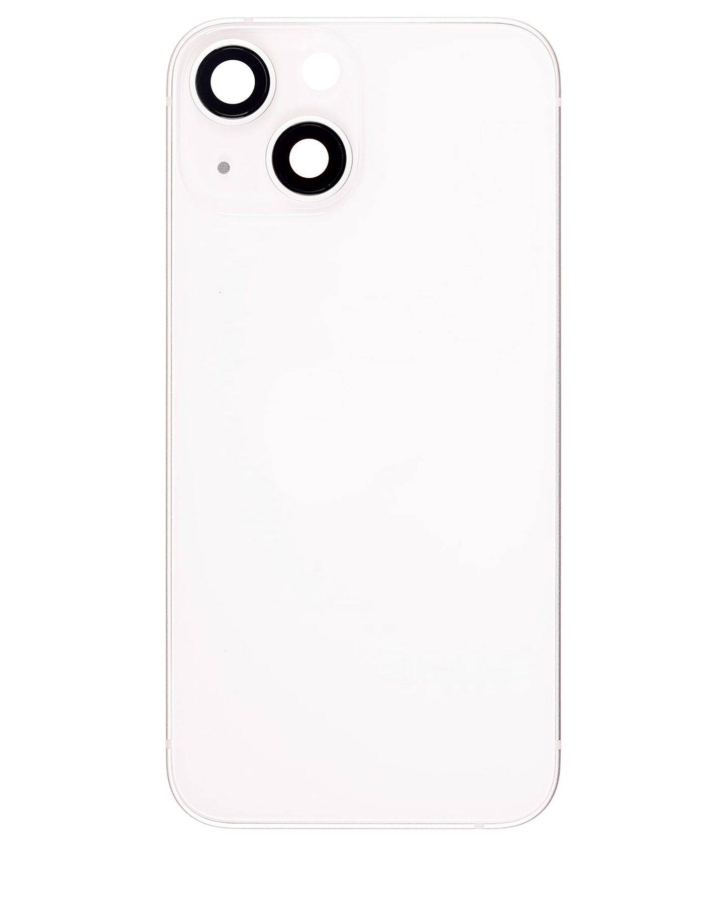 Back Housing W/ Small Parts For iPhone 13 Mini (US Version) (Used OEM Pull: Grade C) (Starlight)