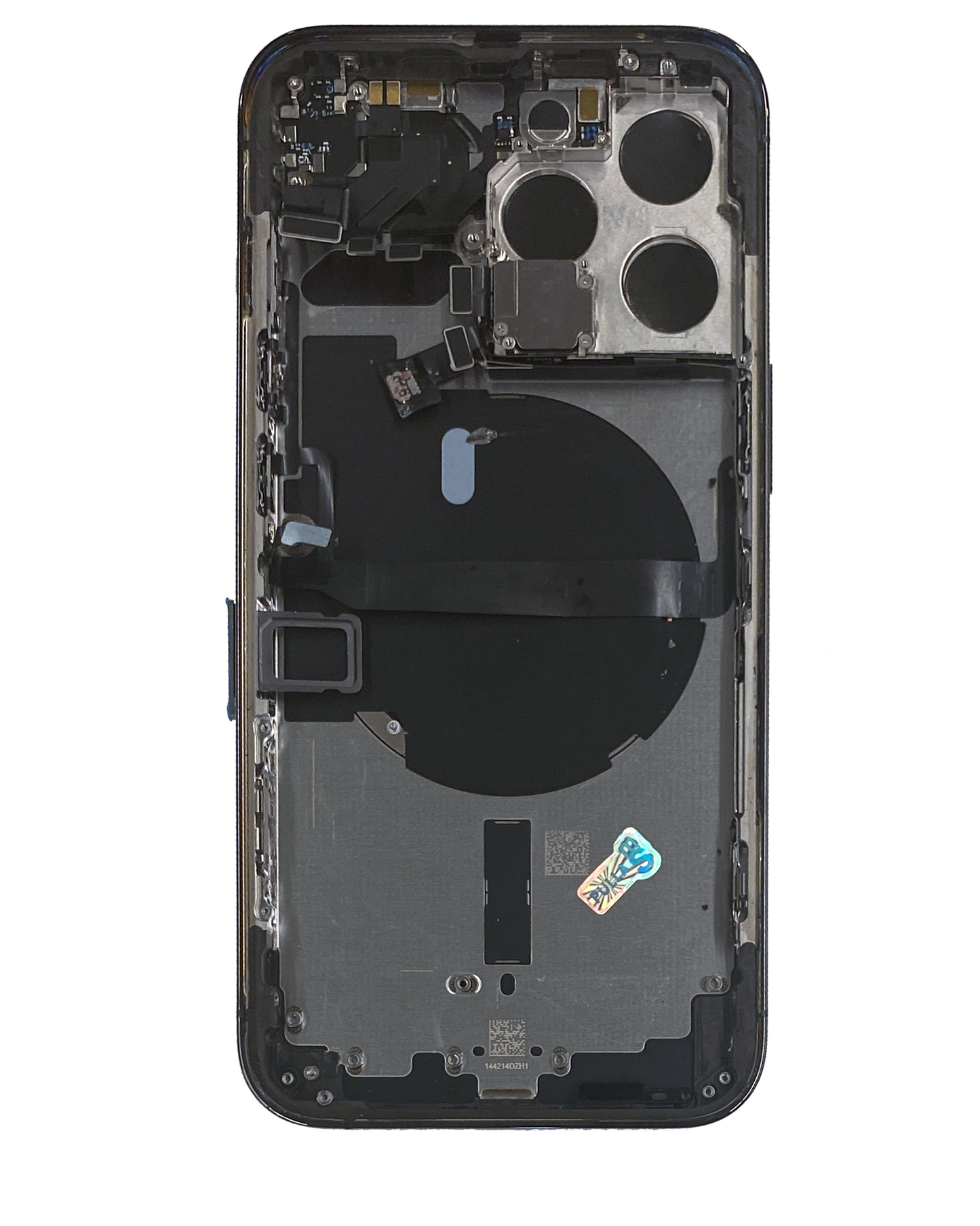 Back Housing W/ Small Parts For iPhone 13 Pro (US Version) (Used OEM Pull: Grade B) (Graphite)