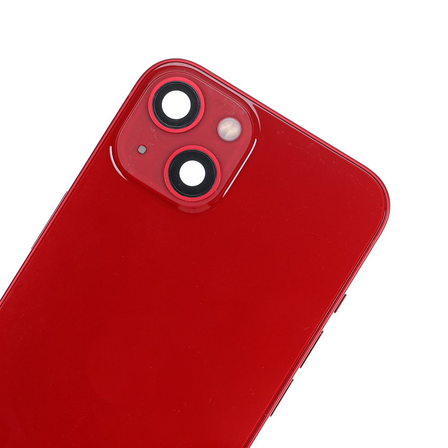 Back Housing W/ Small Parts For iPhone 13 (US Version) (Used OEM Pull: Grade C) (Red)