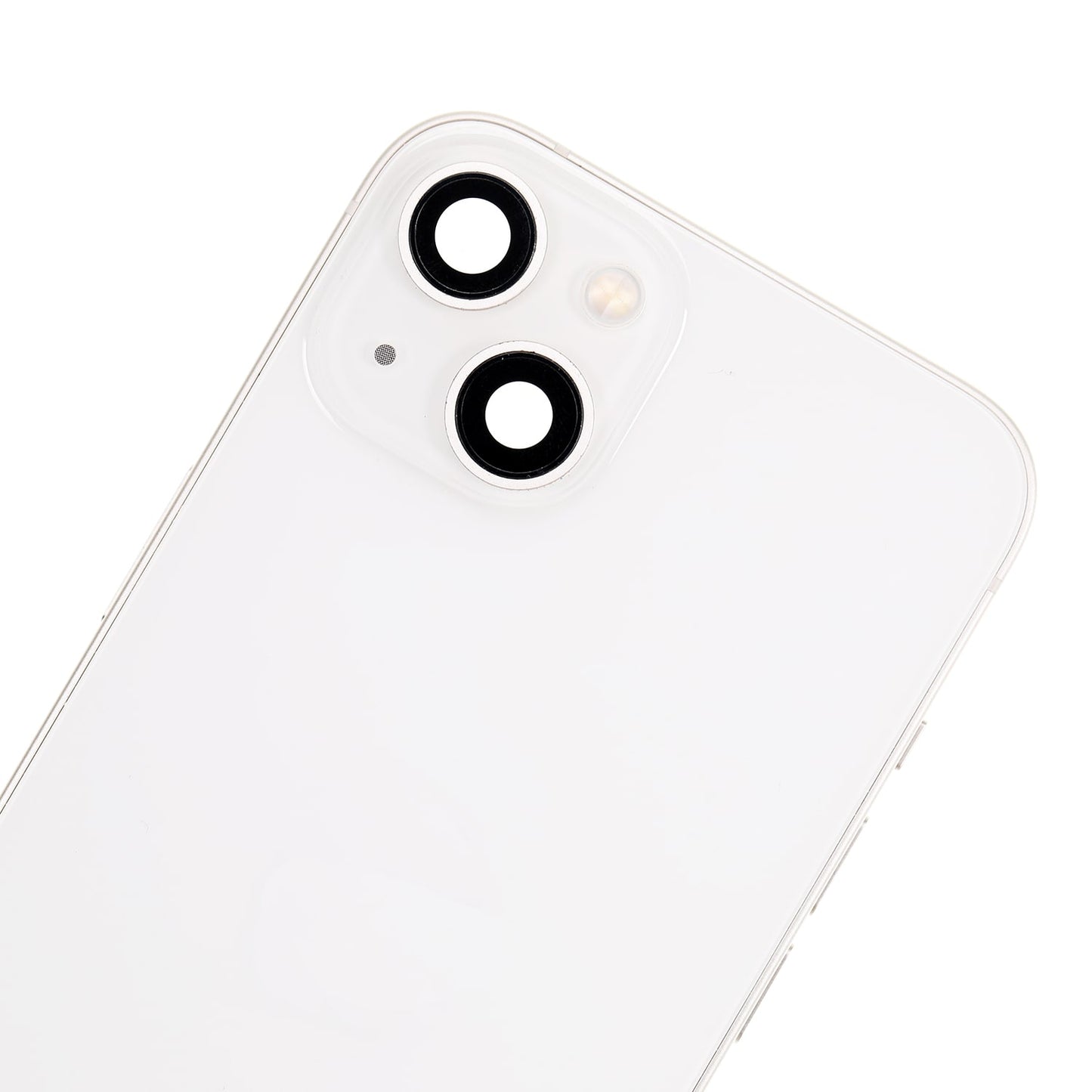Back Housing W/ Small Parts For iPhone 13 (US Version) (Used OEM Pull: Grade A) (Starlight)