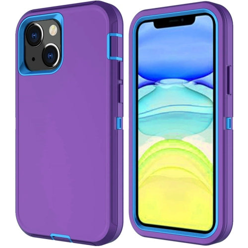 Defender Case for Apple iPhone 15 Purple