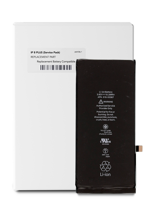 Replacement Battery For iPhone 8 Plus (Service Pack)