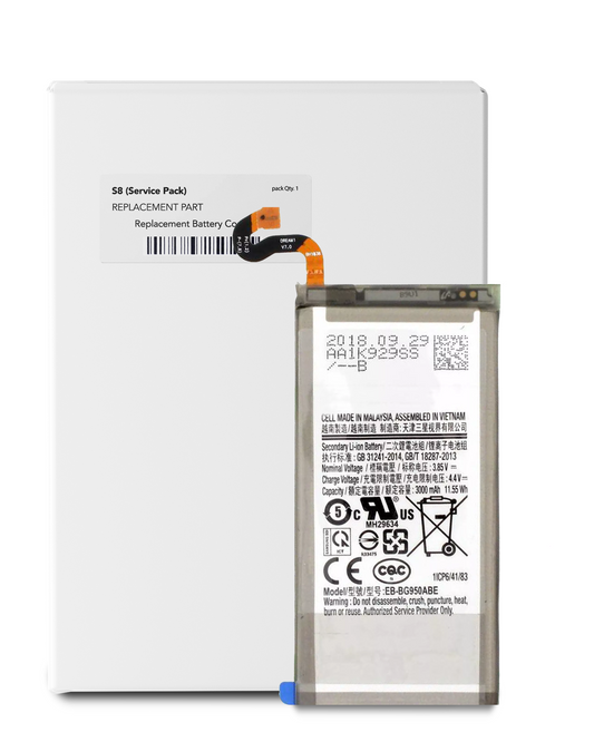 Replacement Battery For Samsung Galaxy S8 (Service Pack)