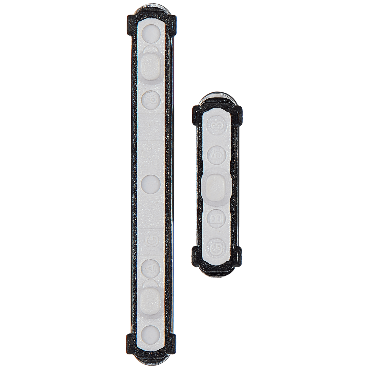 Hard Buttons (Power / Volume) For Samsung Galaxy S22 / S22 Plus (Phantom Black)
