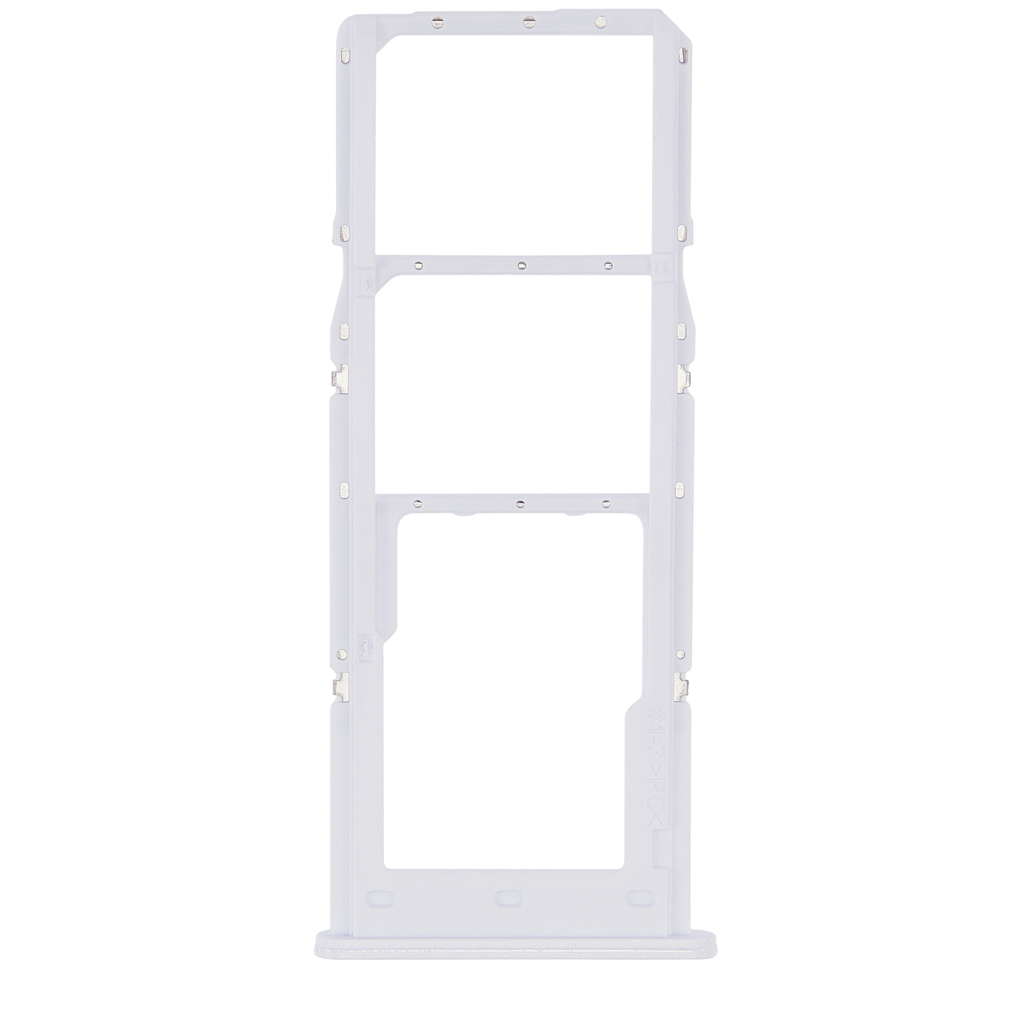 Dual Sim Card Tray For Samsung Galaxy A04S (A047 / 2022) (White) replacement part product image 3 - SKU 107082041371