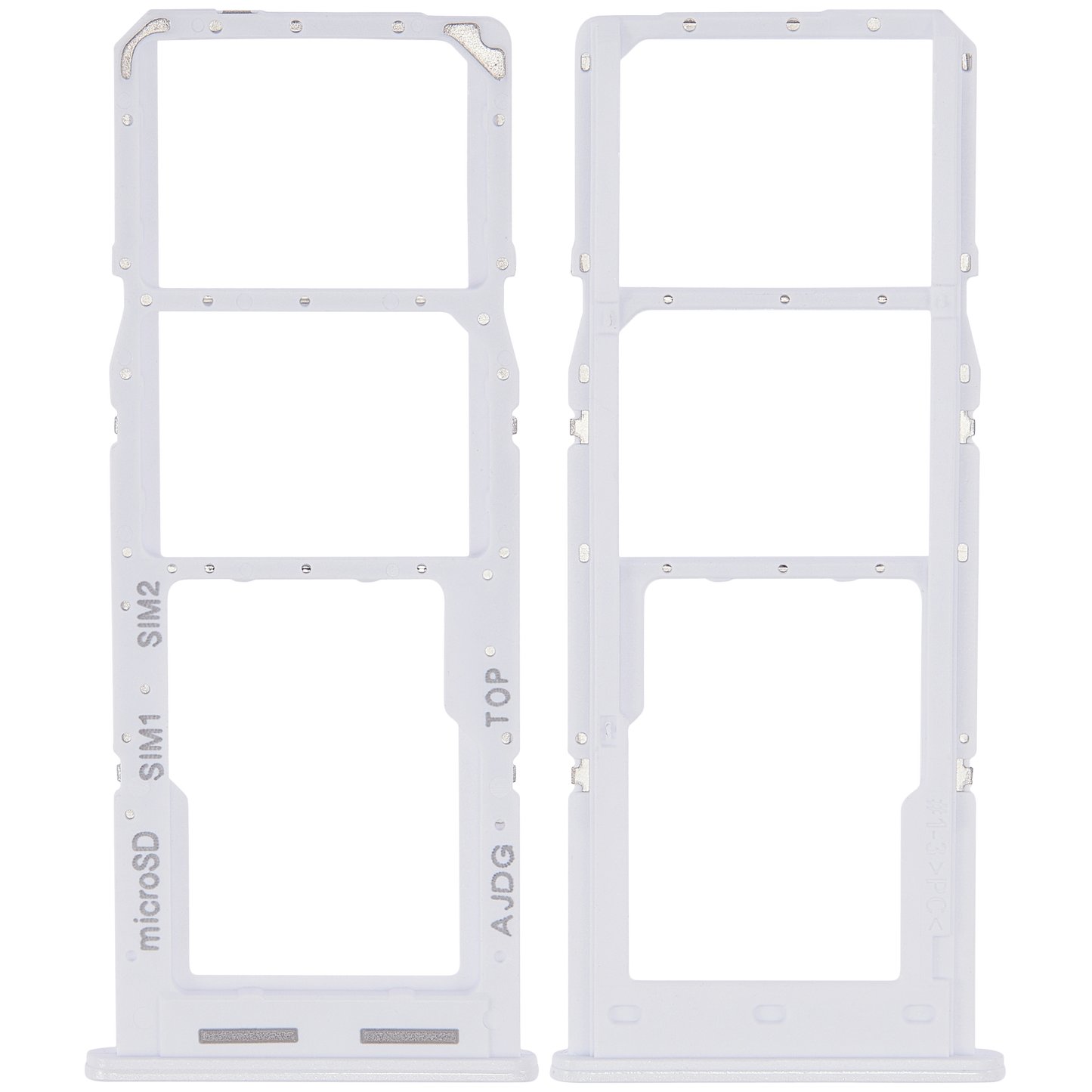 Dual Sim Card Tray For Samsung Galaxy A04S (A047 / 2022) (White) replacement part product image 2 - SKU 107082041371