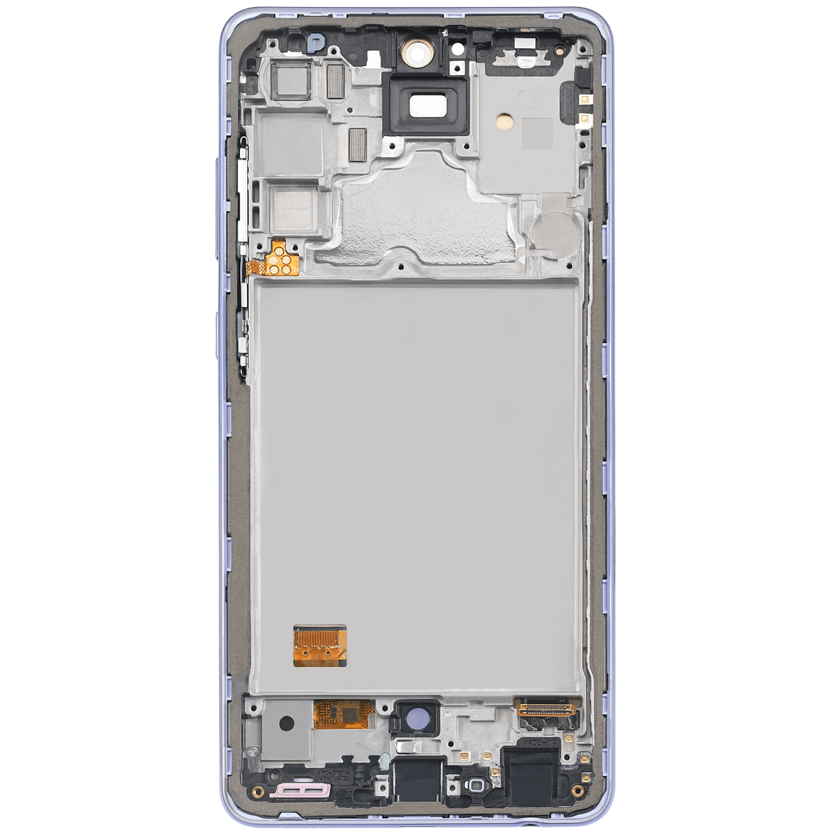 OLED Assembly With Frame For Samsung Galaxy A72 (A725 / 2021) (Aftermarket Plus) (Awesome Violet) - product image 8
