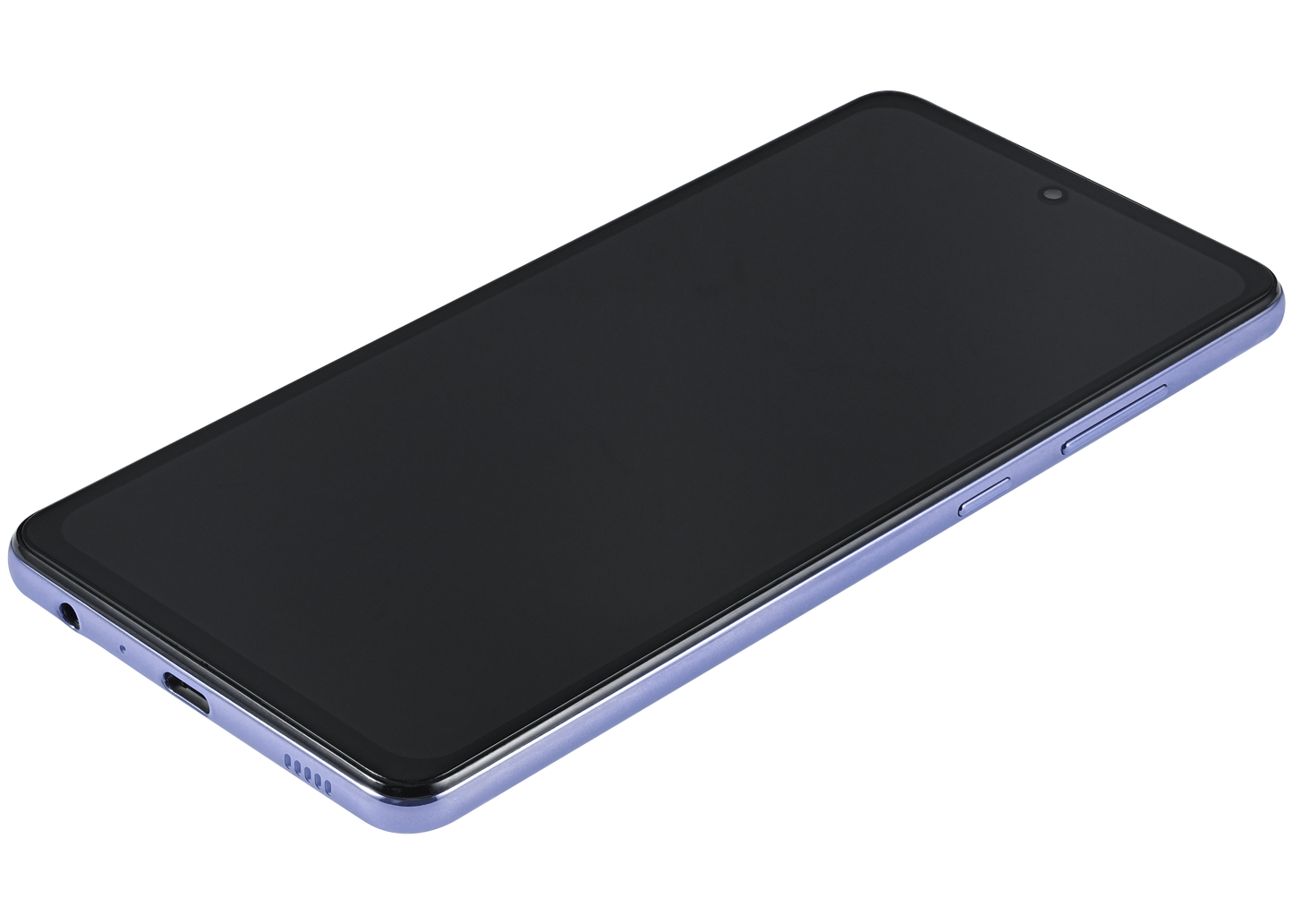 OLED Assembly With Frame For Samsung A72 (A725 / 2021) (6.67") (Aftermarket Plus) (Awesome Violet)