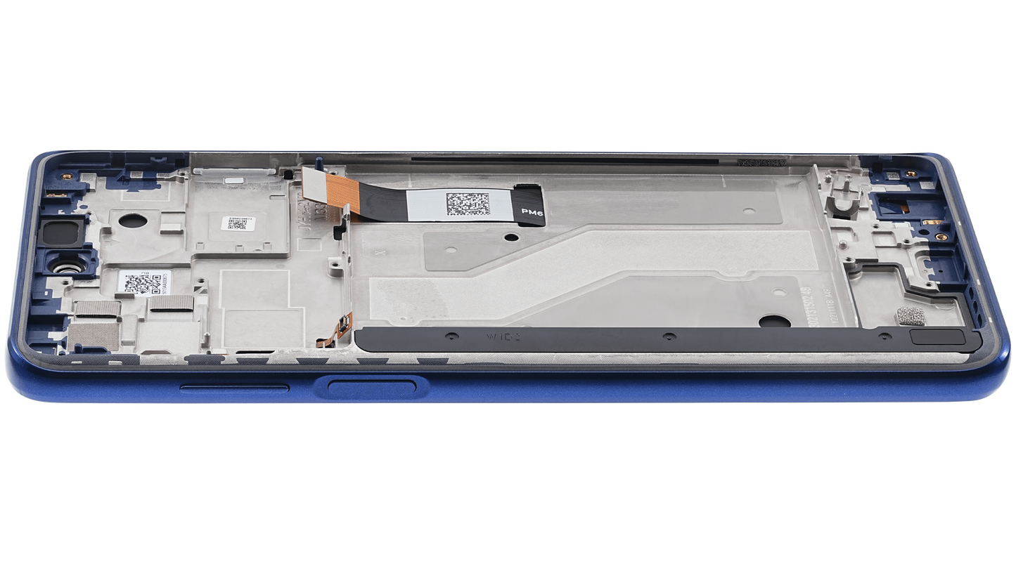 LCD Assembly With Frame For Motorola Moto G Stylus 4G (XT2211 / 2022) (Refurbished) (Twilight Blue) replacement part SKU 107085004202 image 5