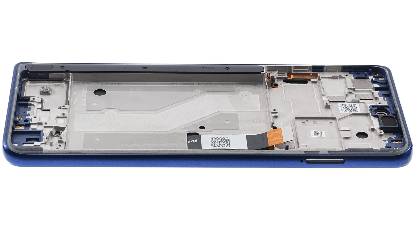 LCD Assembly With Frame For Motorola Moto G Stylus 4G (XT2211 / 2022) (Refurbished) (Twilight Blue) replacement part SKU 107085004202 image 6