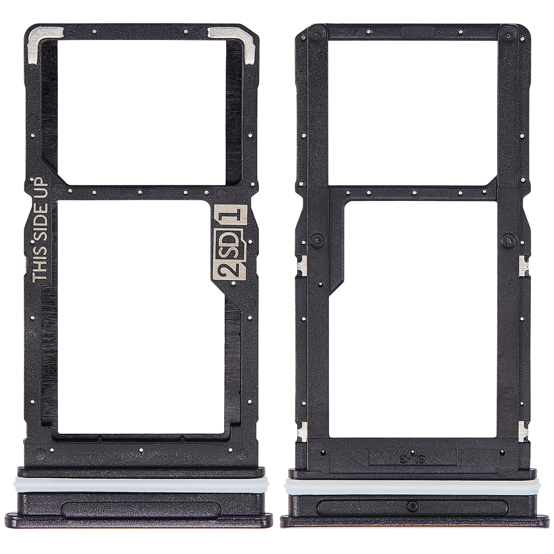Dual Sim Card Tray For Motorola Moto G 5G (XT2113-3 / 2020) (Volcanic Gray) replacement part for compatible Motorola phone, SKU 107082085746, product image 2