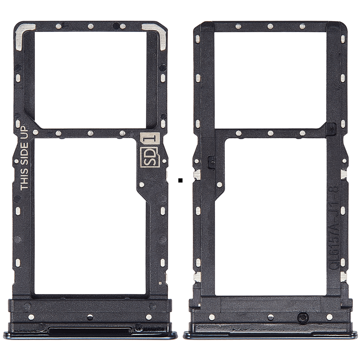 Sim Card Tray For Motorola Moto G52 (XT2221 / 2022) (Charcoal Gray) replacement part SKU 107082030728 image 2
